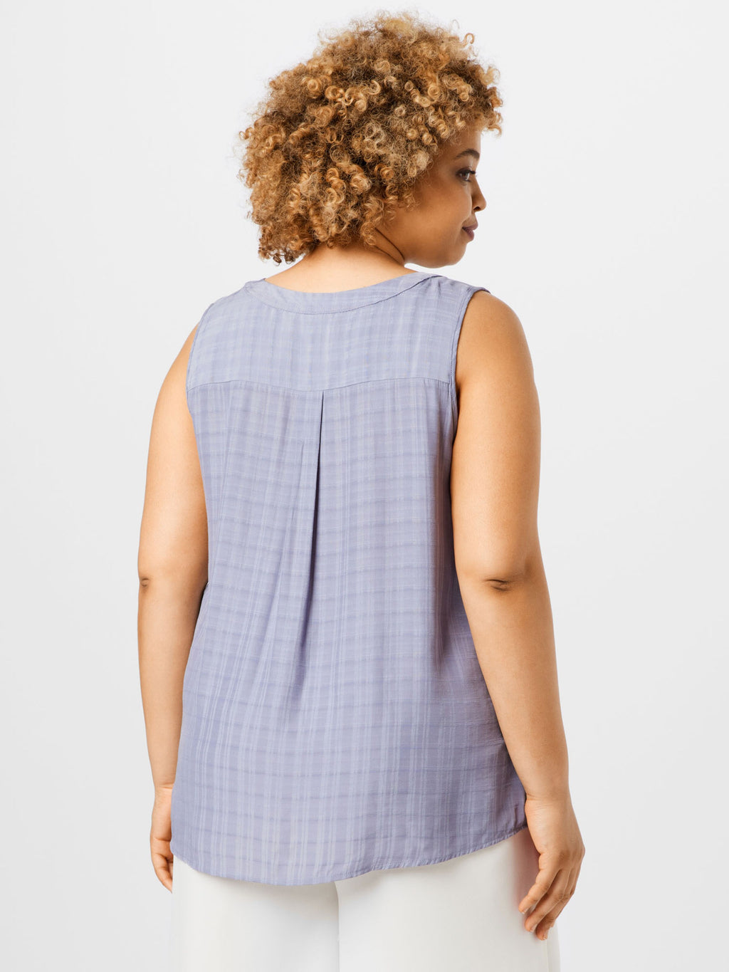 Zizzi Blouse Tops Blouse ADY Dames Zilvergrijs