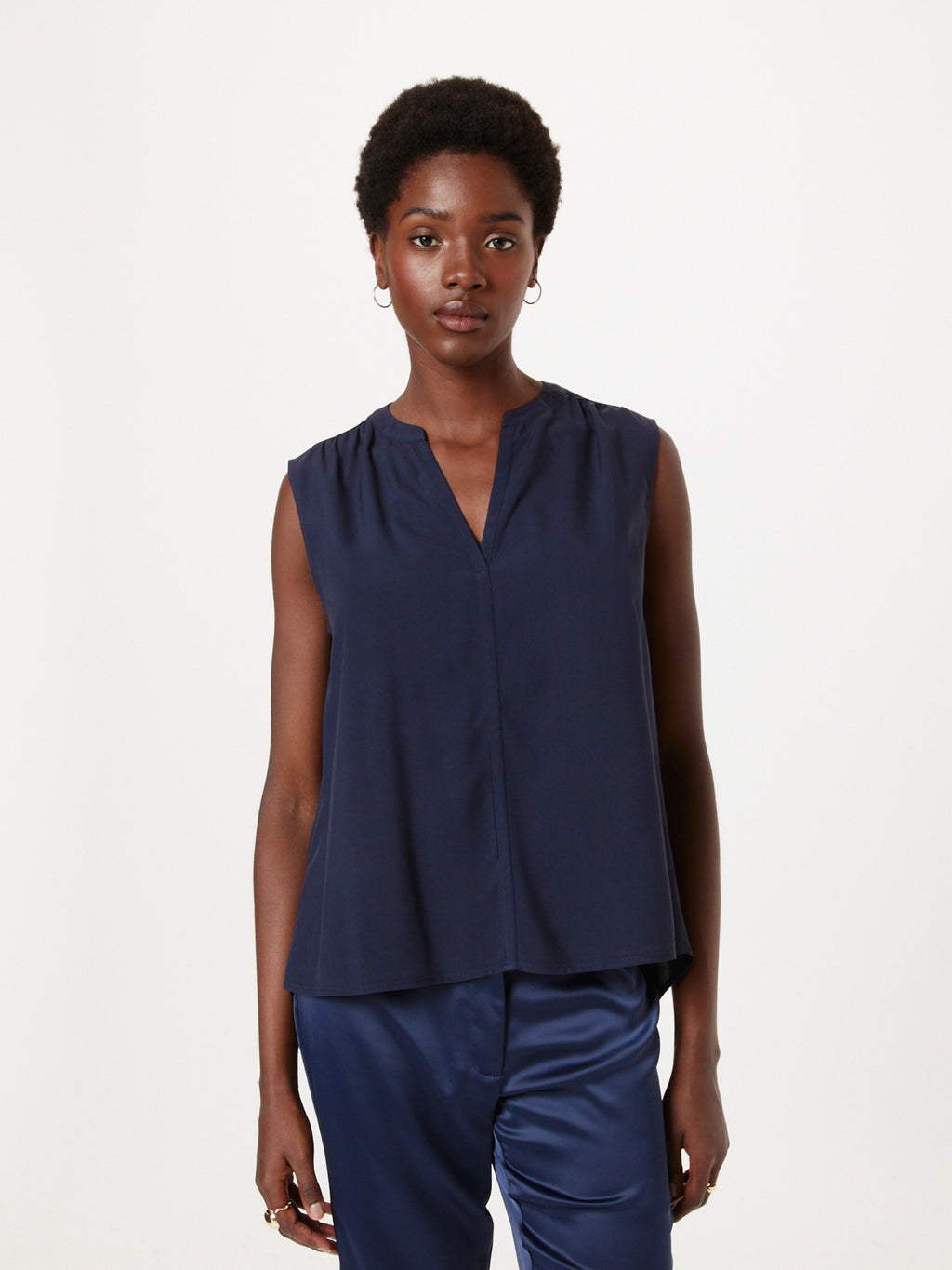 S.Oliver Blouse Tops Blouse Dames Navy