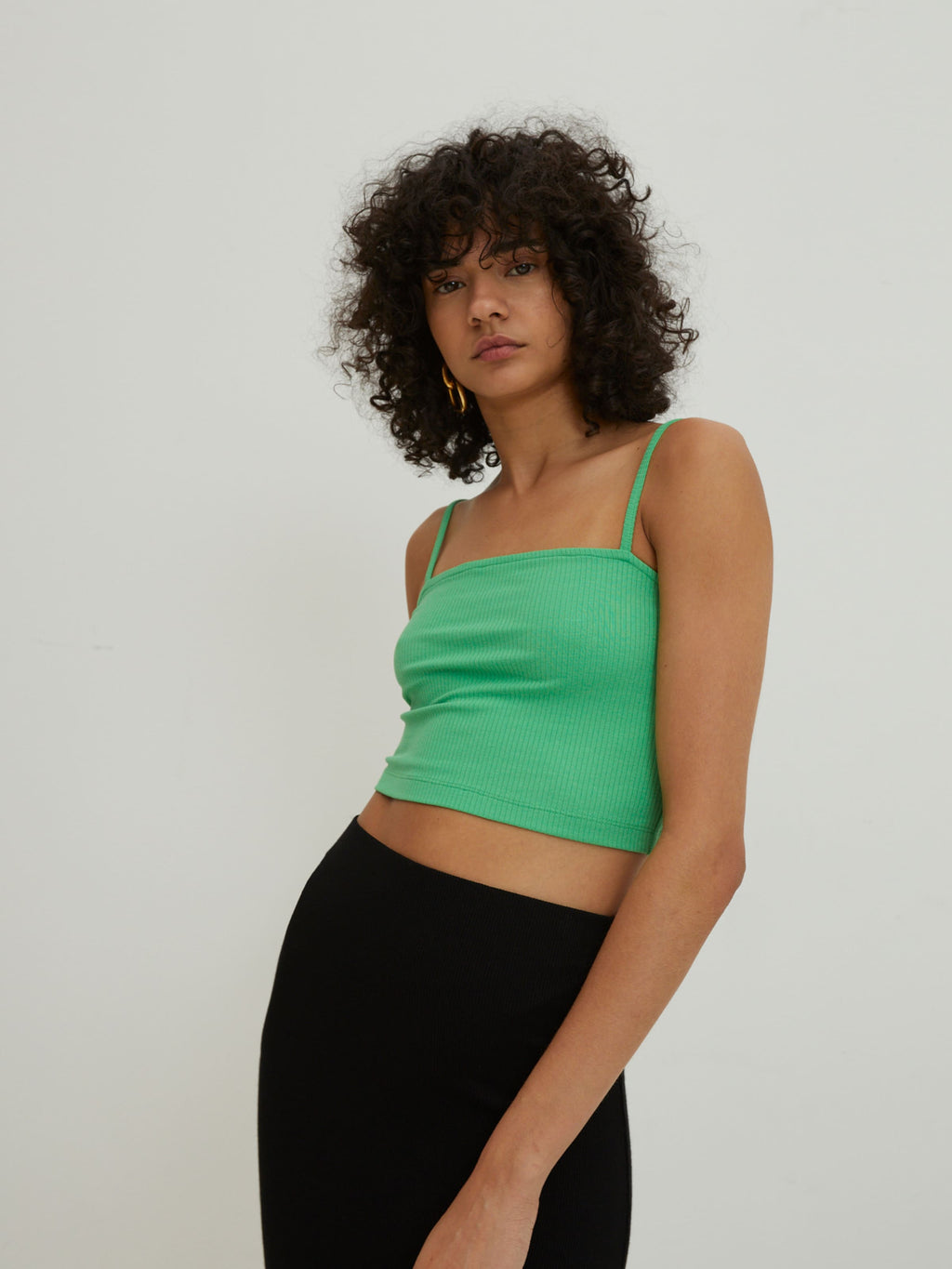 EDITED Crop Tops Top Rayna Dames Groen
