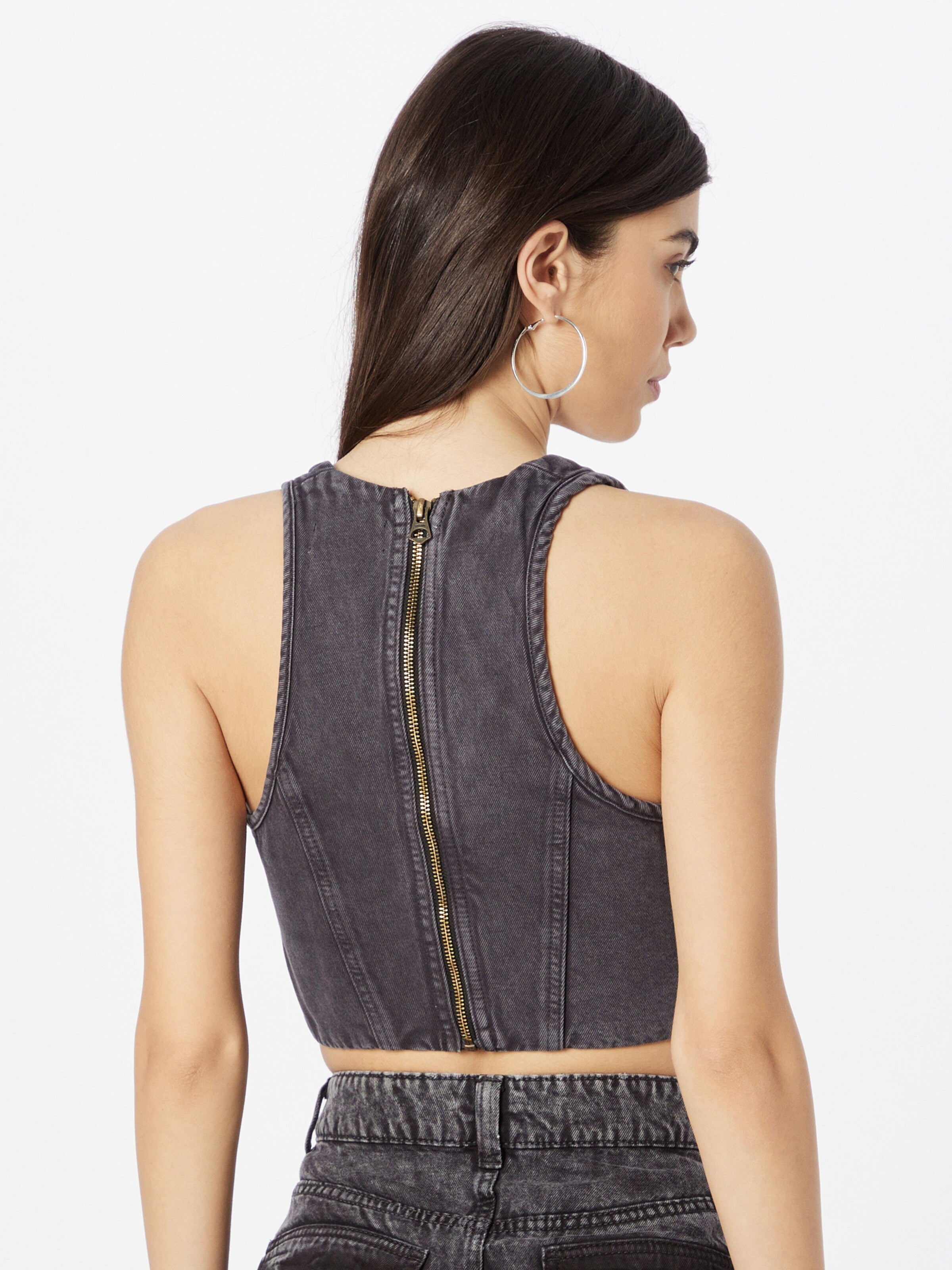 WEEKDAY Blouse Tops Blouse Ana Dames Grijs