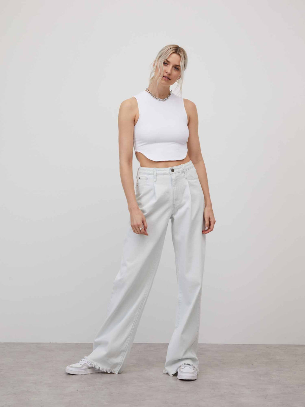  Crop Tops Top Caya Dames Wit