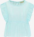 MyMO Blouse Tops Blouse Dames Azuur