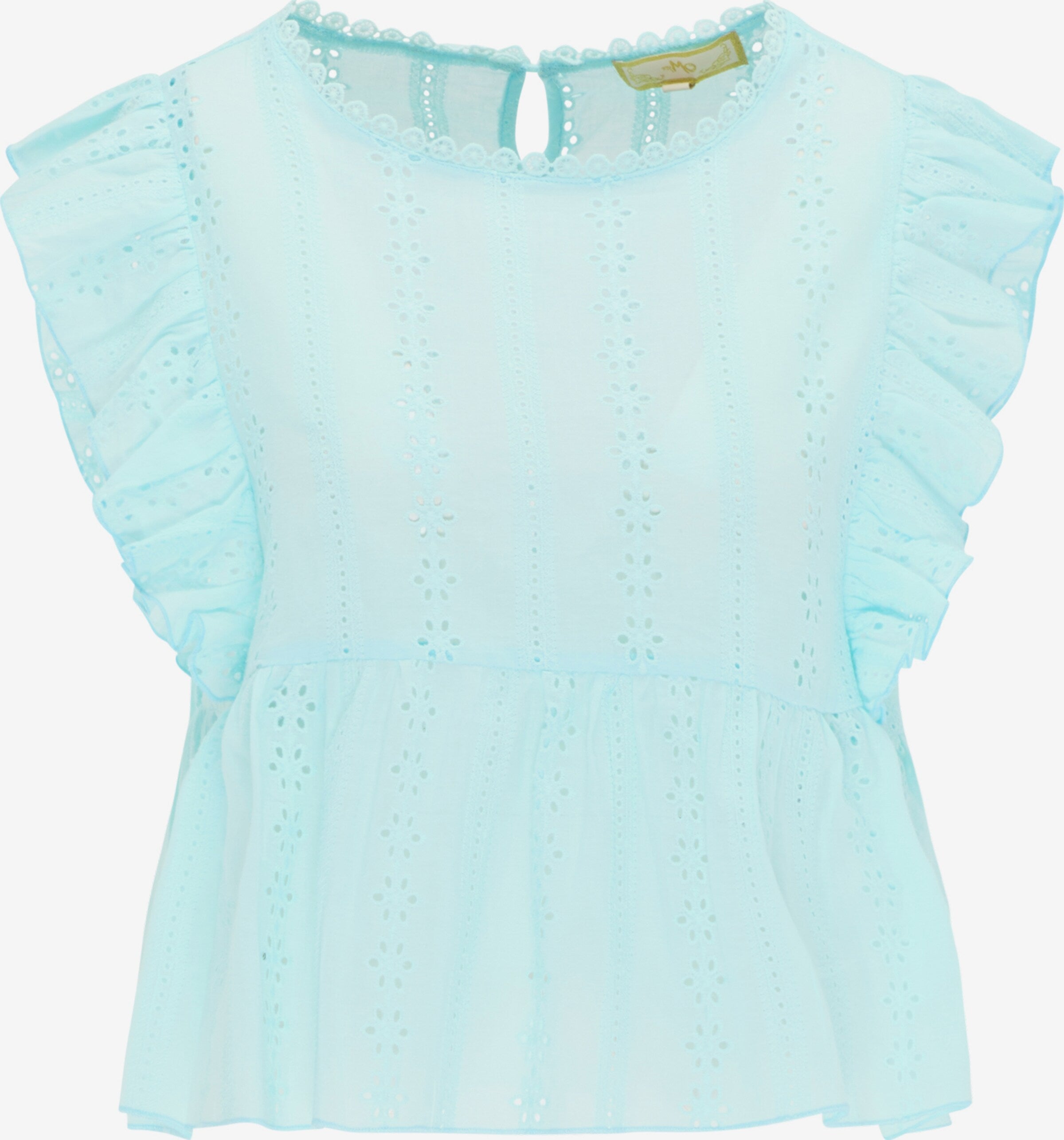 MyMO Blouse Tops Blouse Dames Azuur
