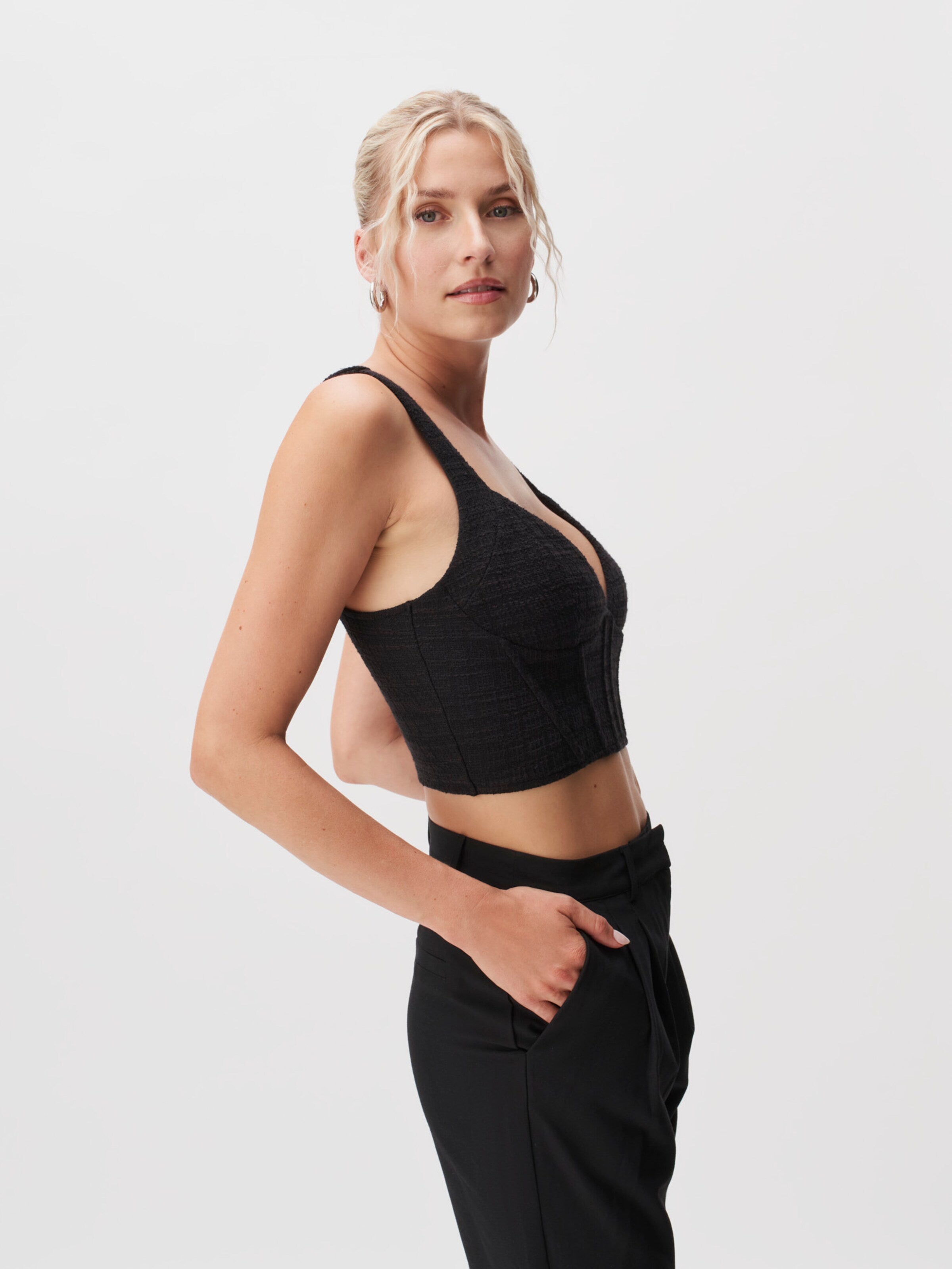  Tanktops Top Lenni Dames Zwart