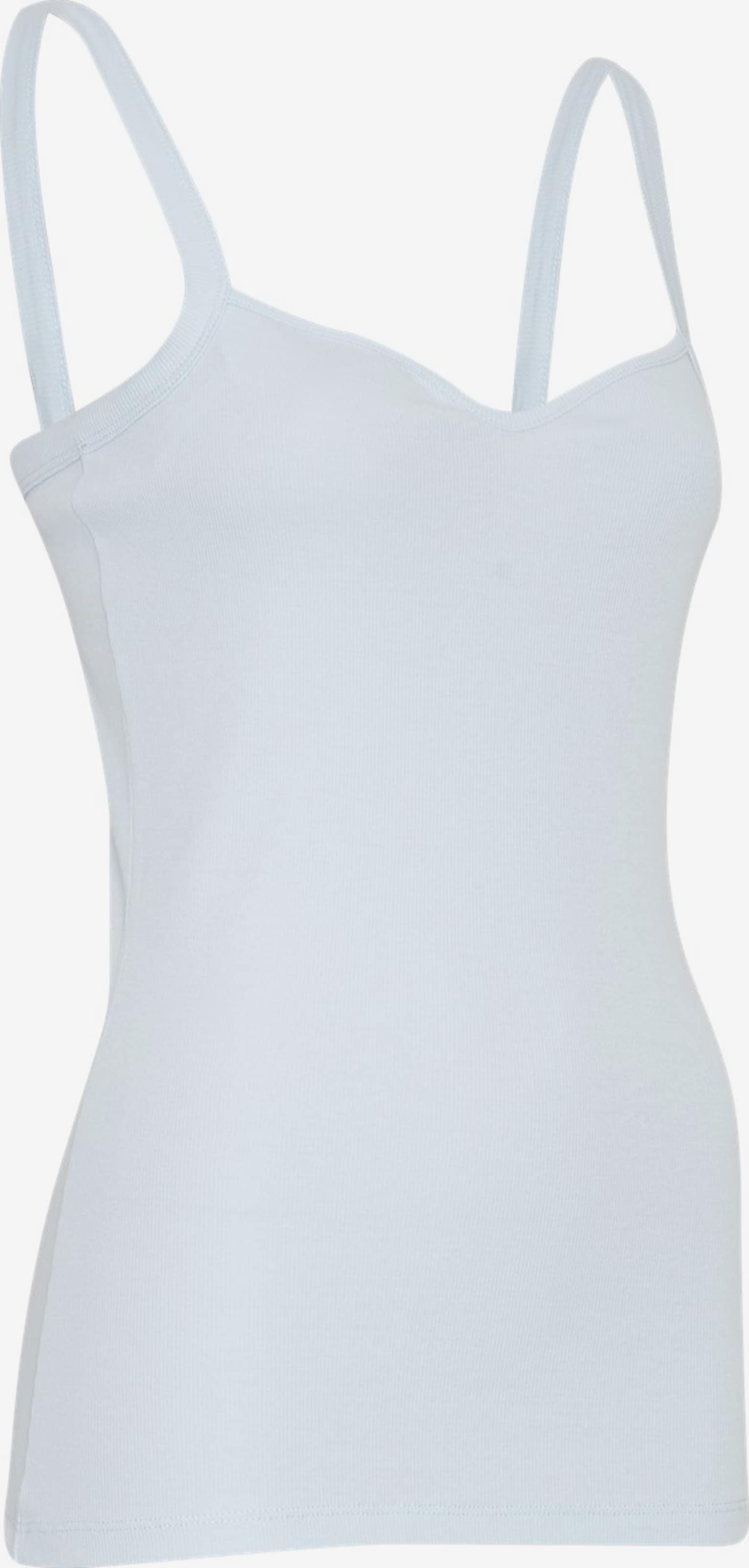 MOSS COPENHAGEN Spaghetti Tops Top Rasmia Dames Pastelblauw