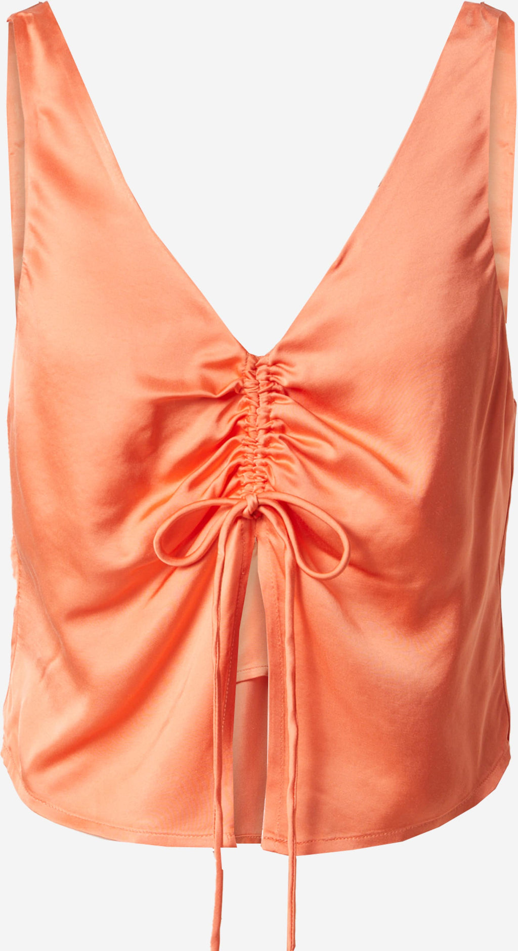EDITED Mouwloze Shirts Top Jale Dames Oranje