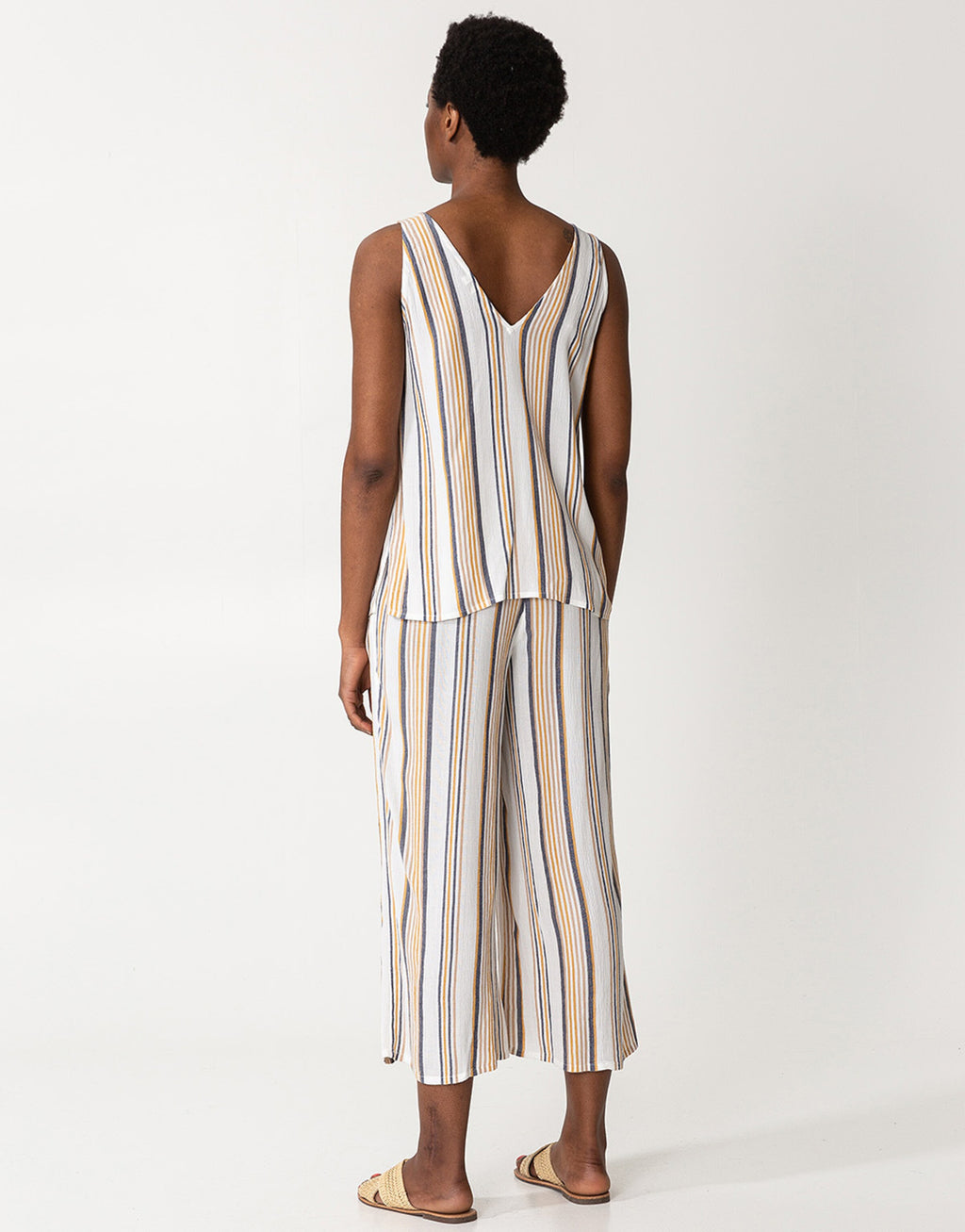 Indiska Tanktops Top ELSA Dames Wit