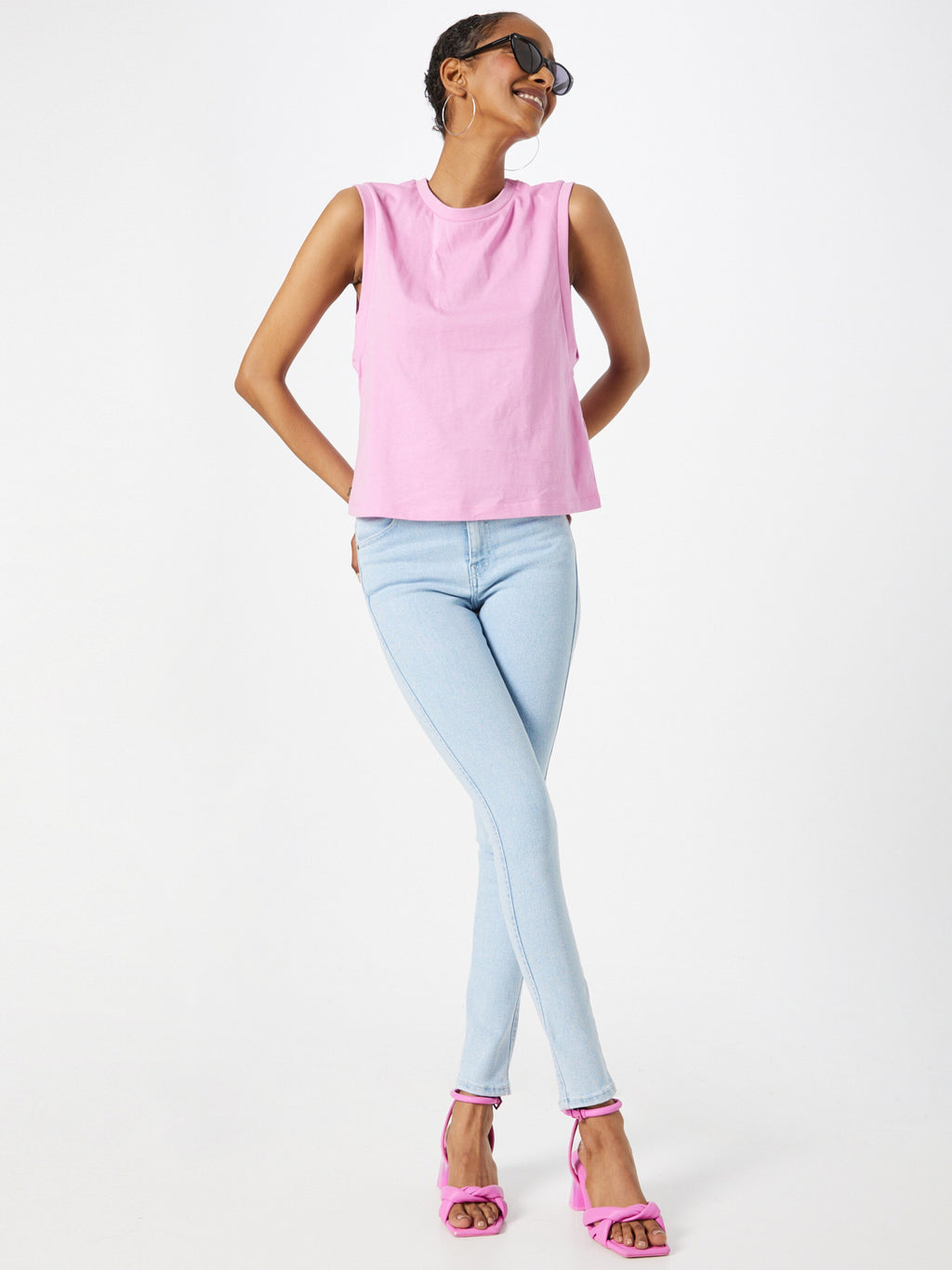  Mouwloze Shirts Top Carrie Dames Orchidee