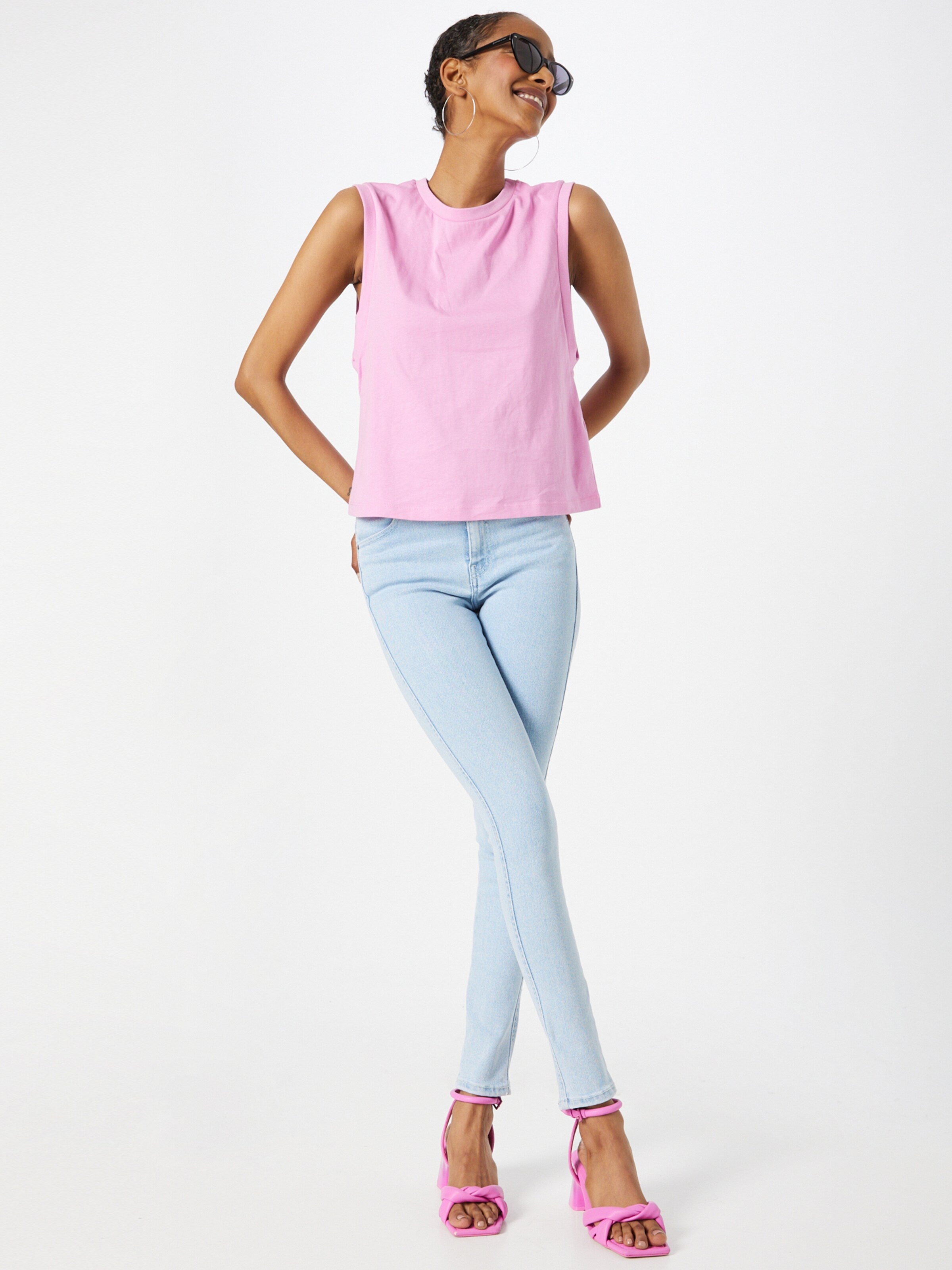 Mouwloze Shirts Top Carrie Dames Orchidee