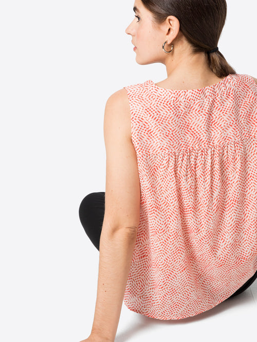  Blouse Tops Blouse Dames Rood