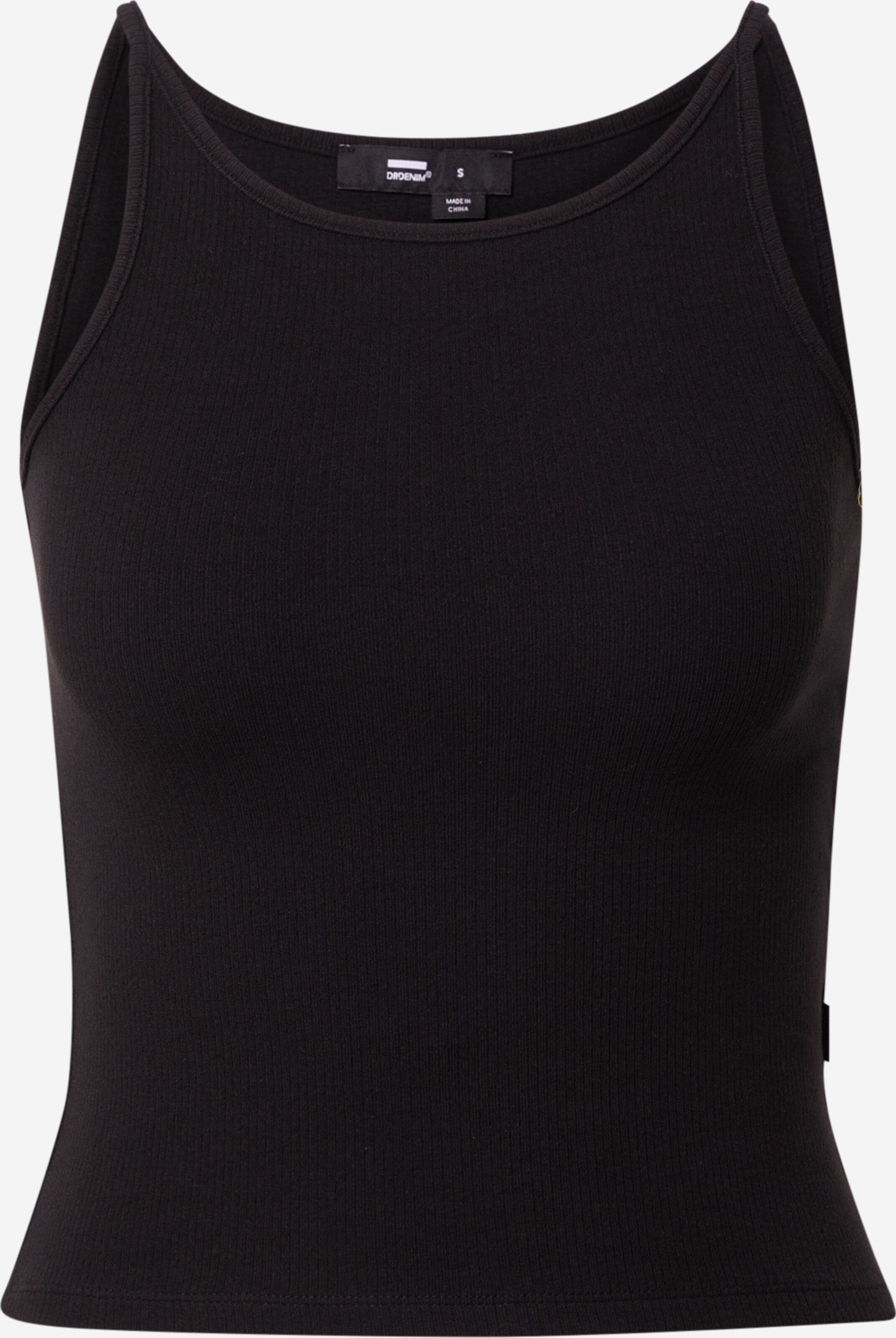 Dr. Denim Spaghetti Tops Top Winona Dames Zwart