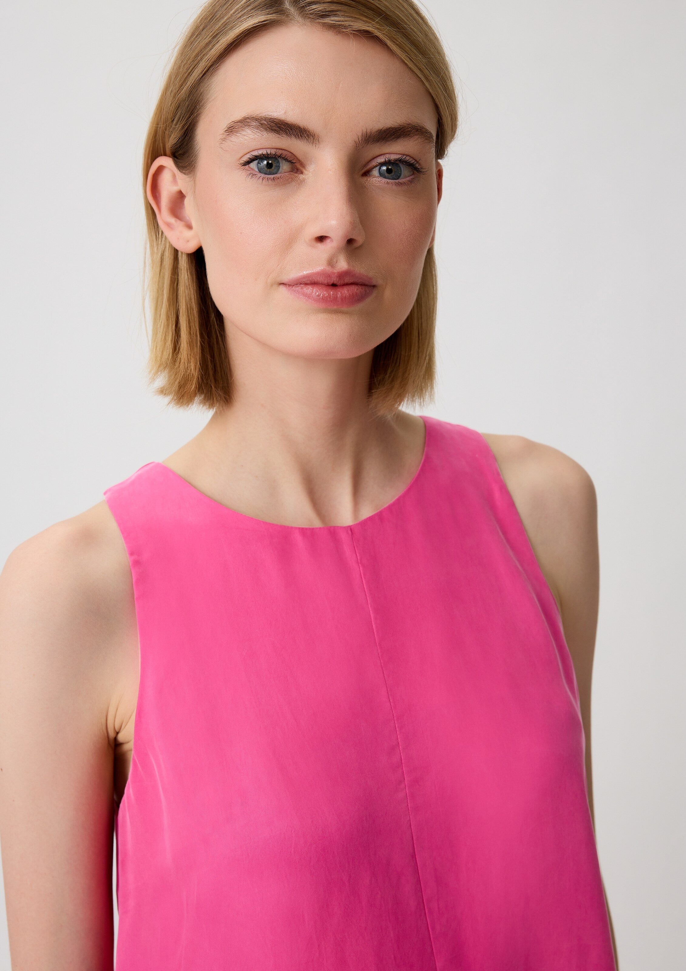 Comma Blouse Tops Blouse Dames Pink