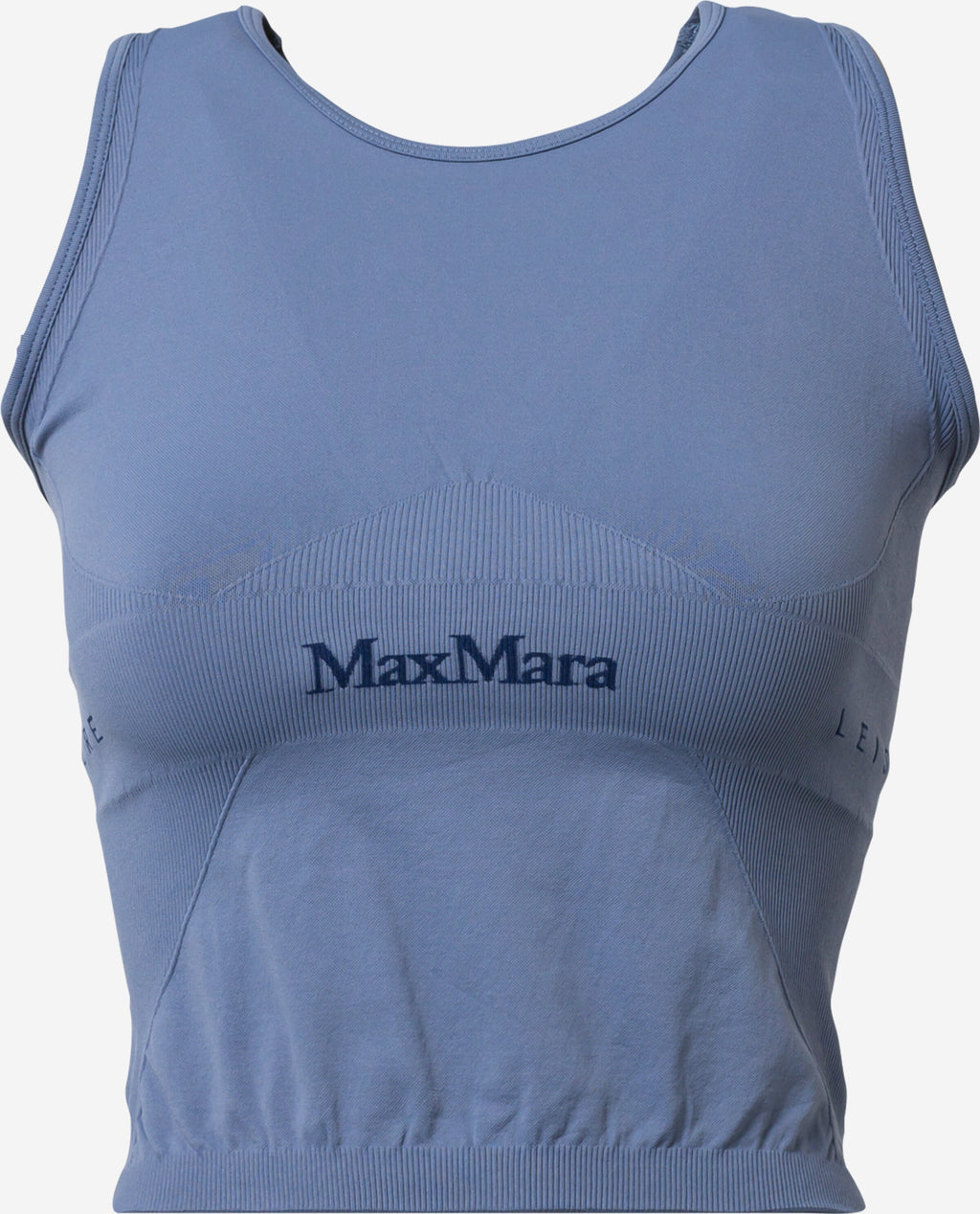 Max Mara Leisure Crop Tops Top GLASSA Dames Navy / Smoky Blue