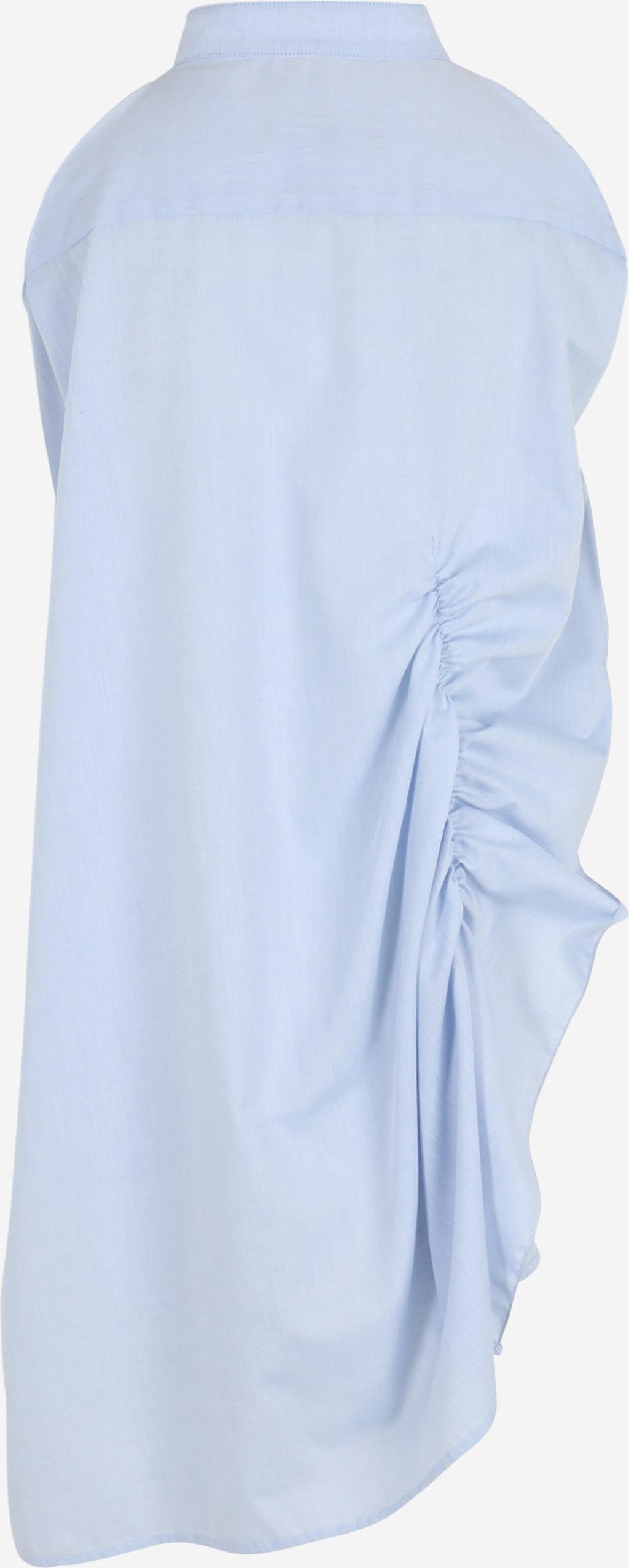  Blouse Tops Blouse Shirred Dames Blauw