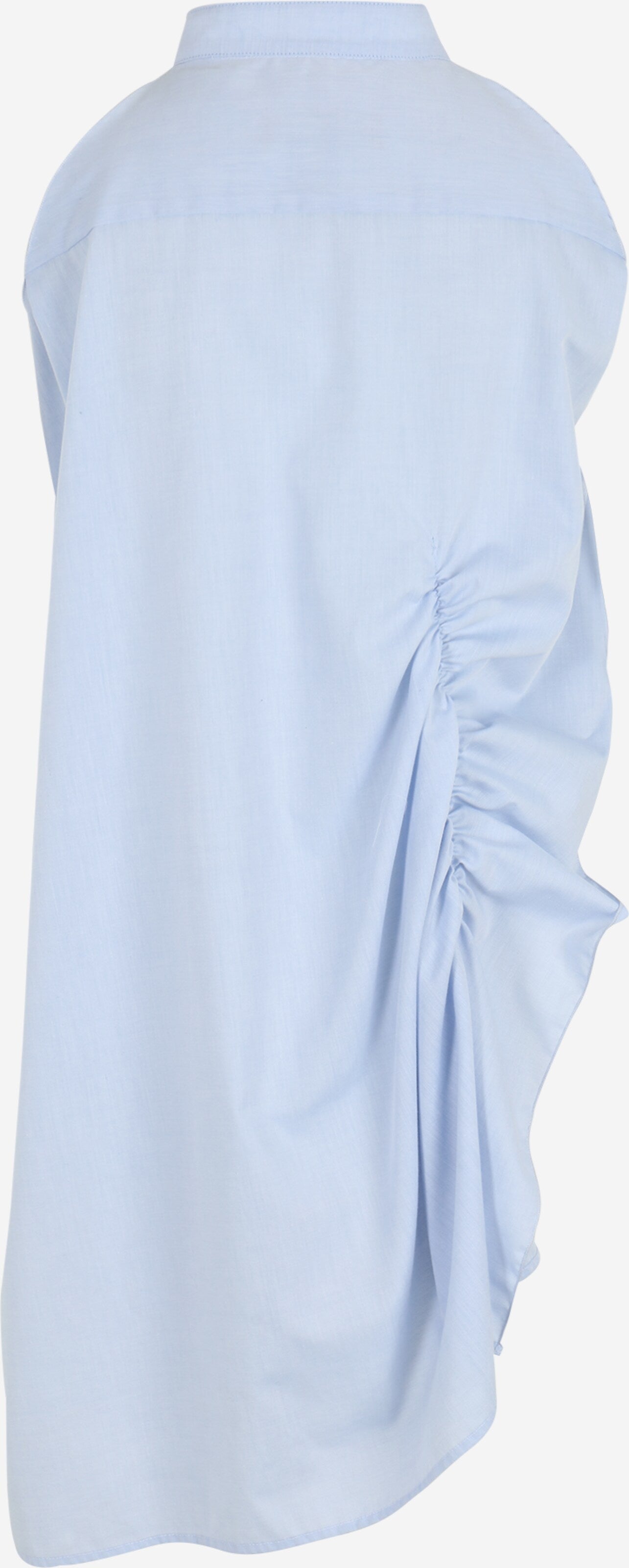  Blouse Tops Blouse Shirred Dames Blauw