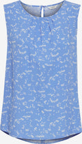 B.young Mouwloze Shirts Top JOELLA Dames Blauw