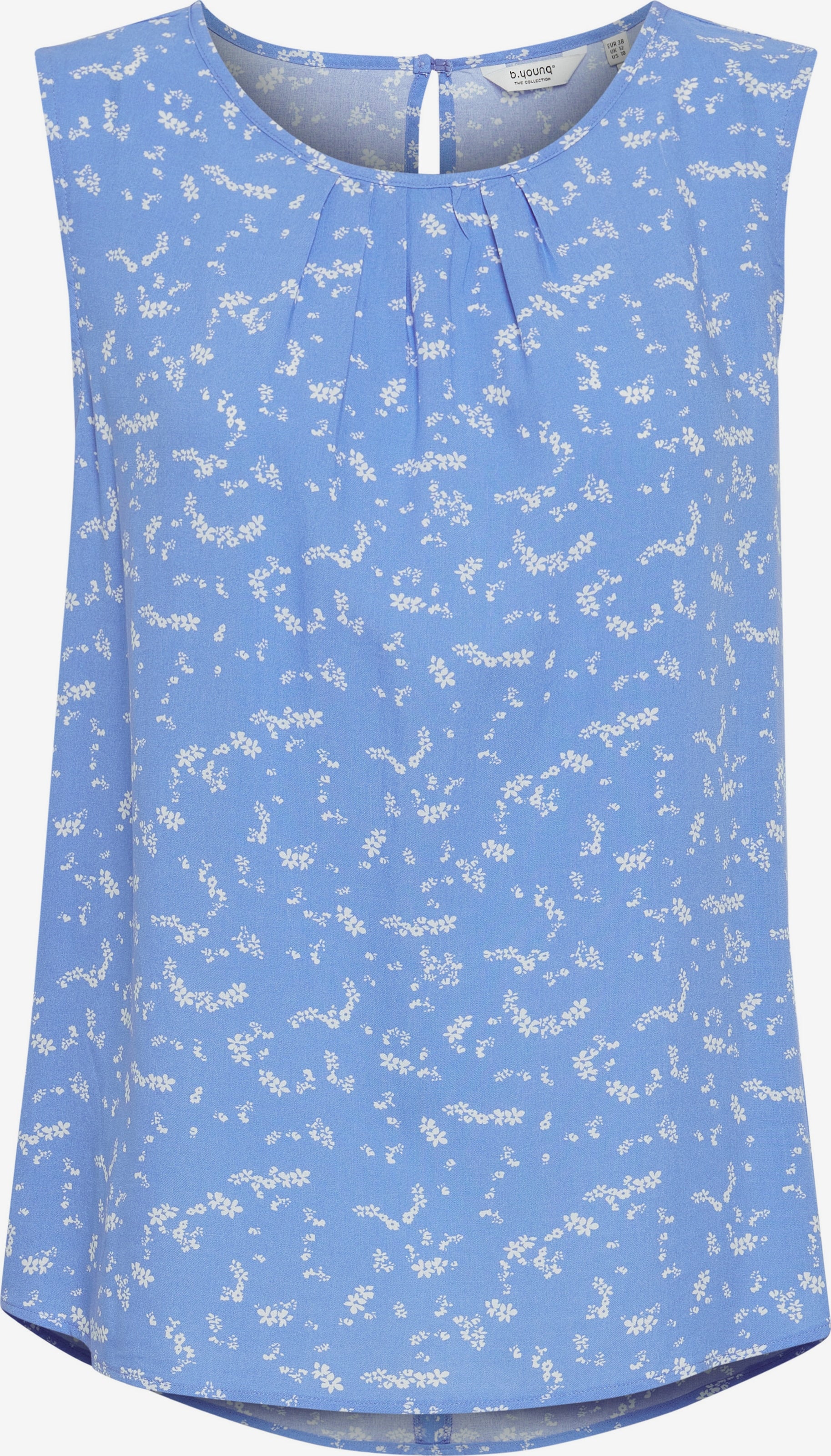 B.young Mouwloze Shirts Top JOELLA Dames Blauw