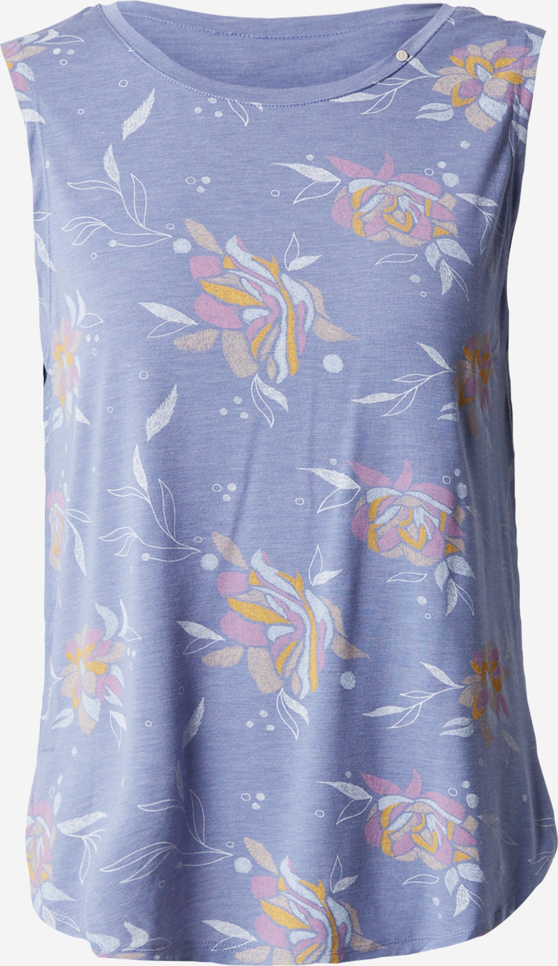 Ragwear Mouwloze Shirts Top VALENCA Dames Lichtblauw