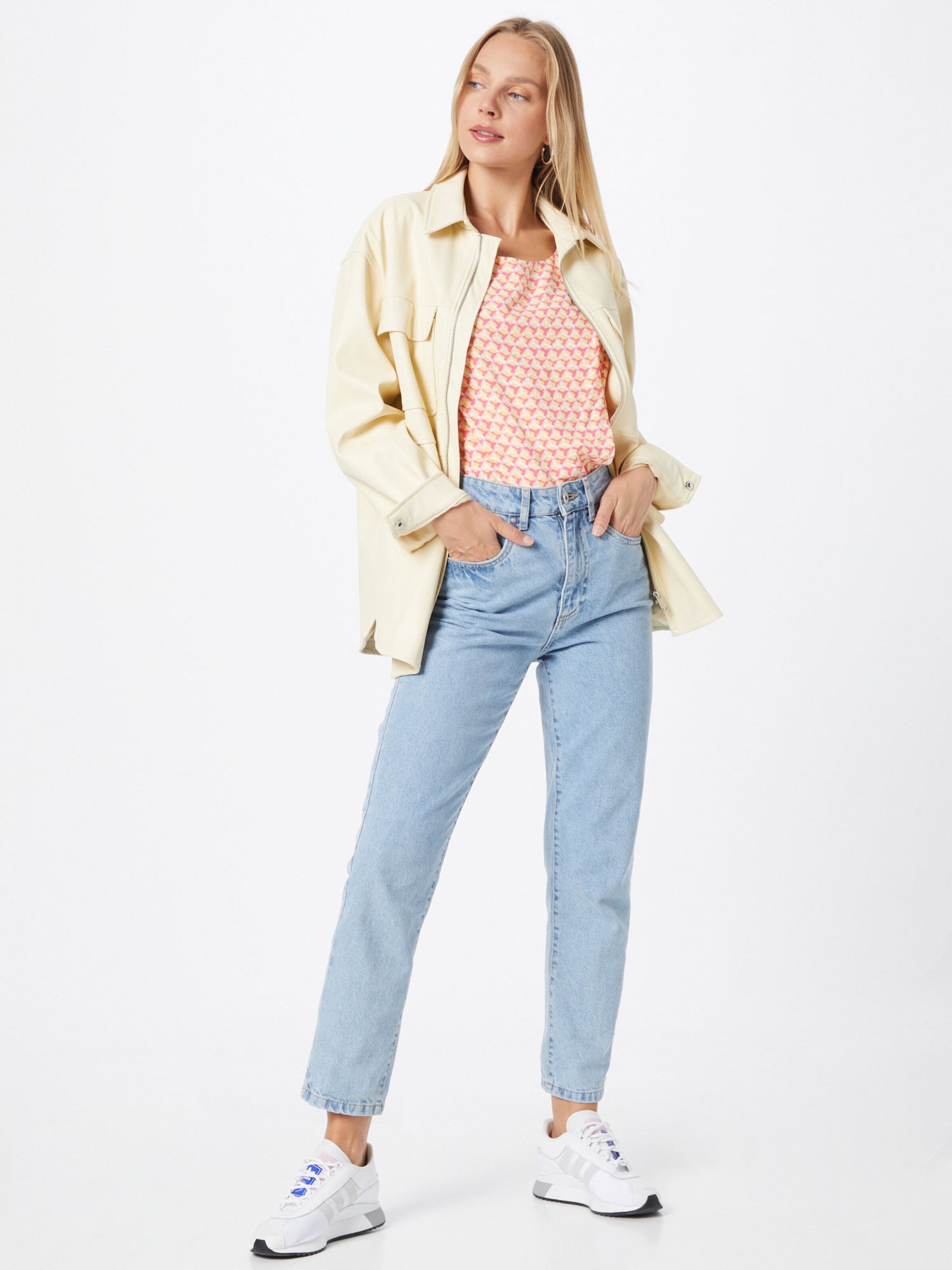  Blouse Tops Blouse Dames Mandarijn