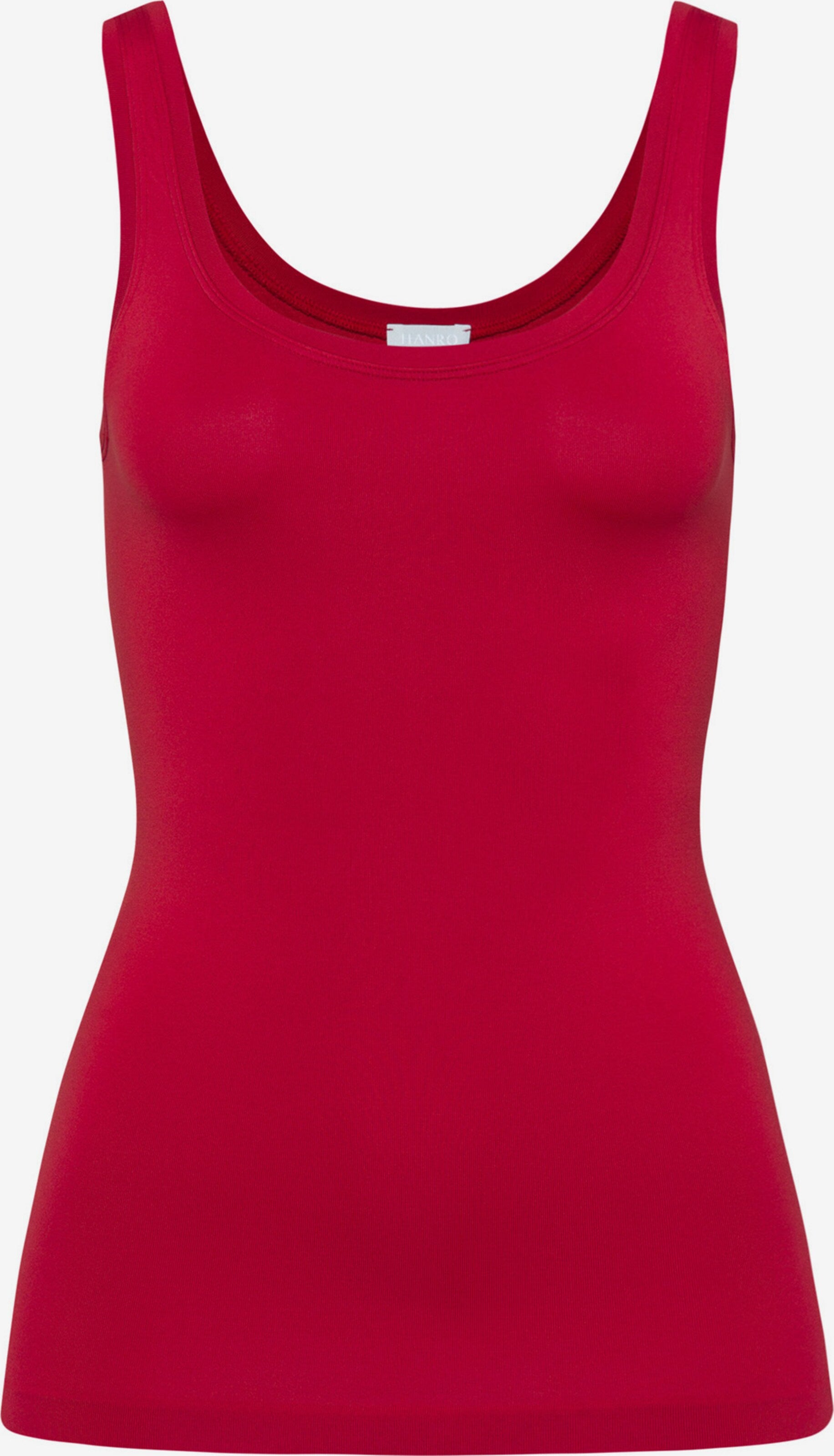 HANRO Tanktops Top Touch Feeling Dames Rood