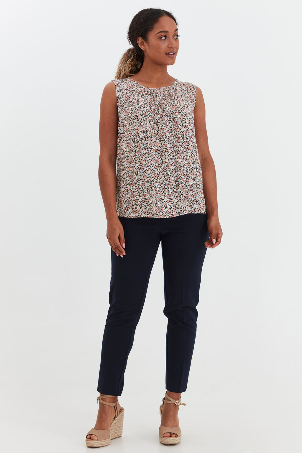 B.young Blouse Tops Blouse Dames Beige