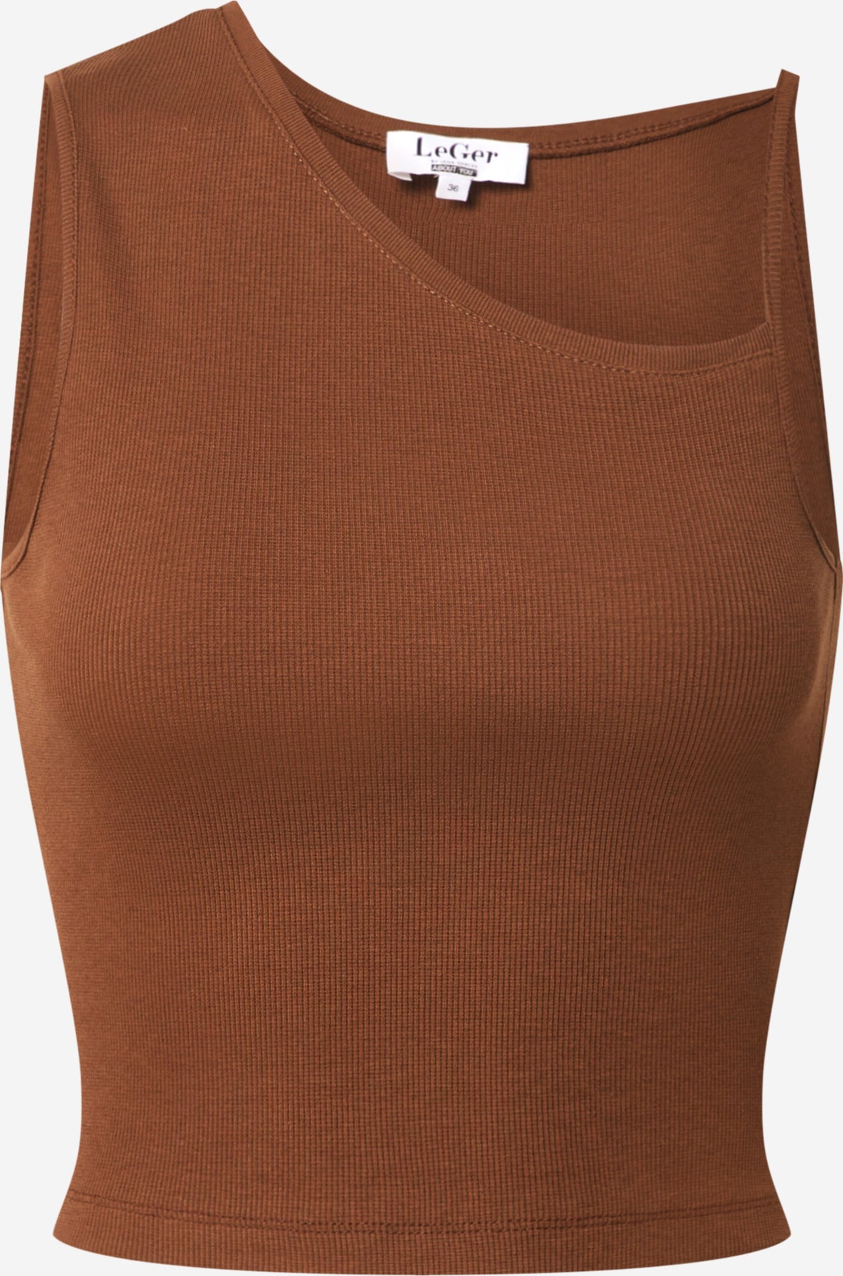  Mouwloze Shirts Top Emma Dames Bruin