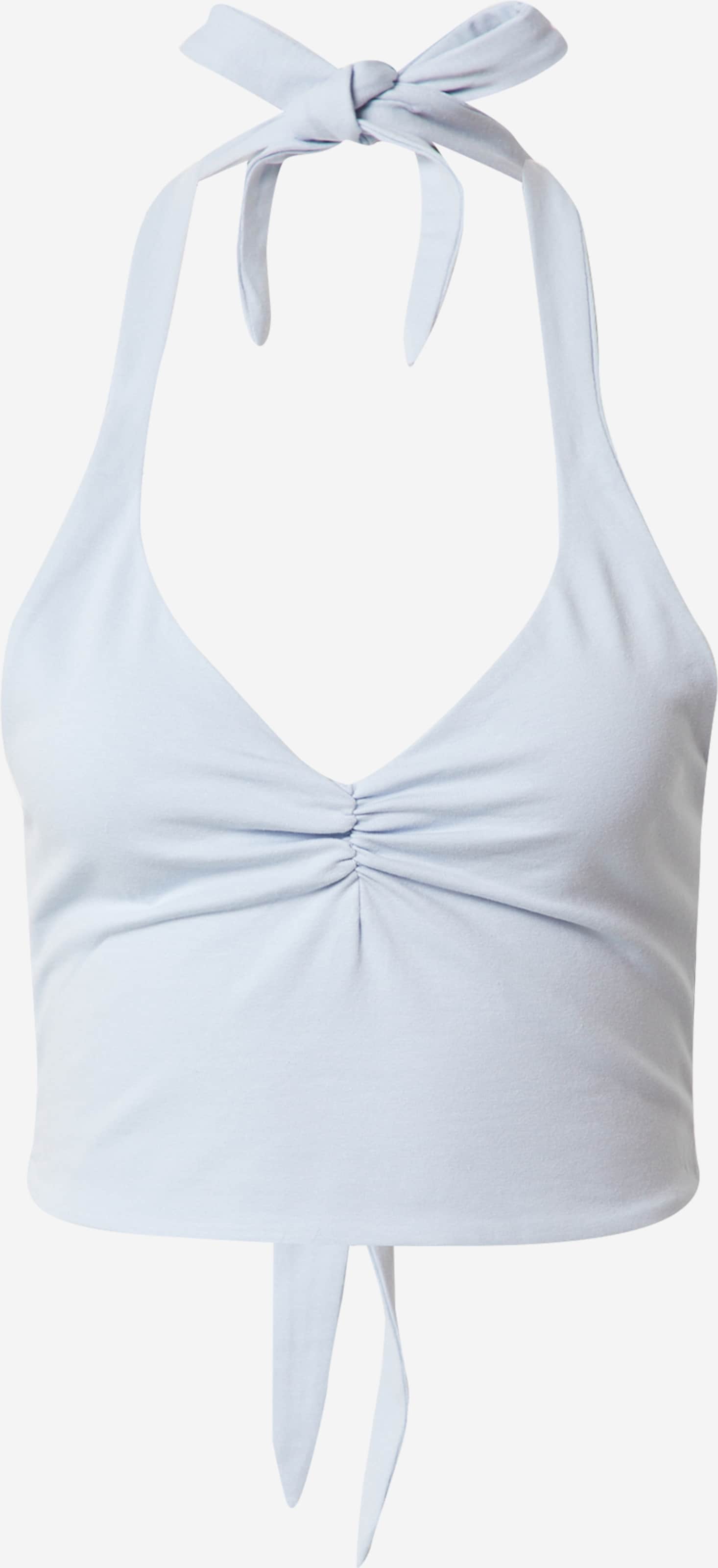  Crop Tops Top Drama Dames Lichtblauw