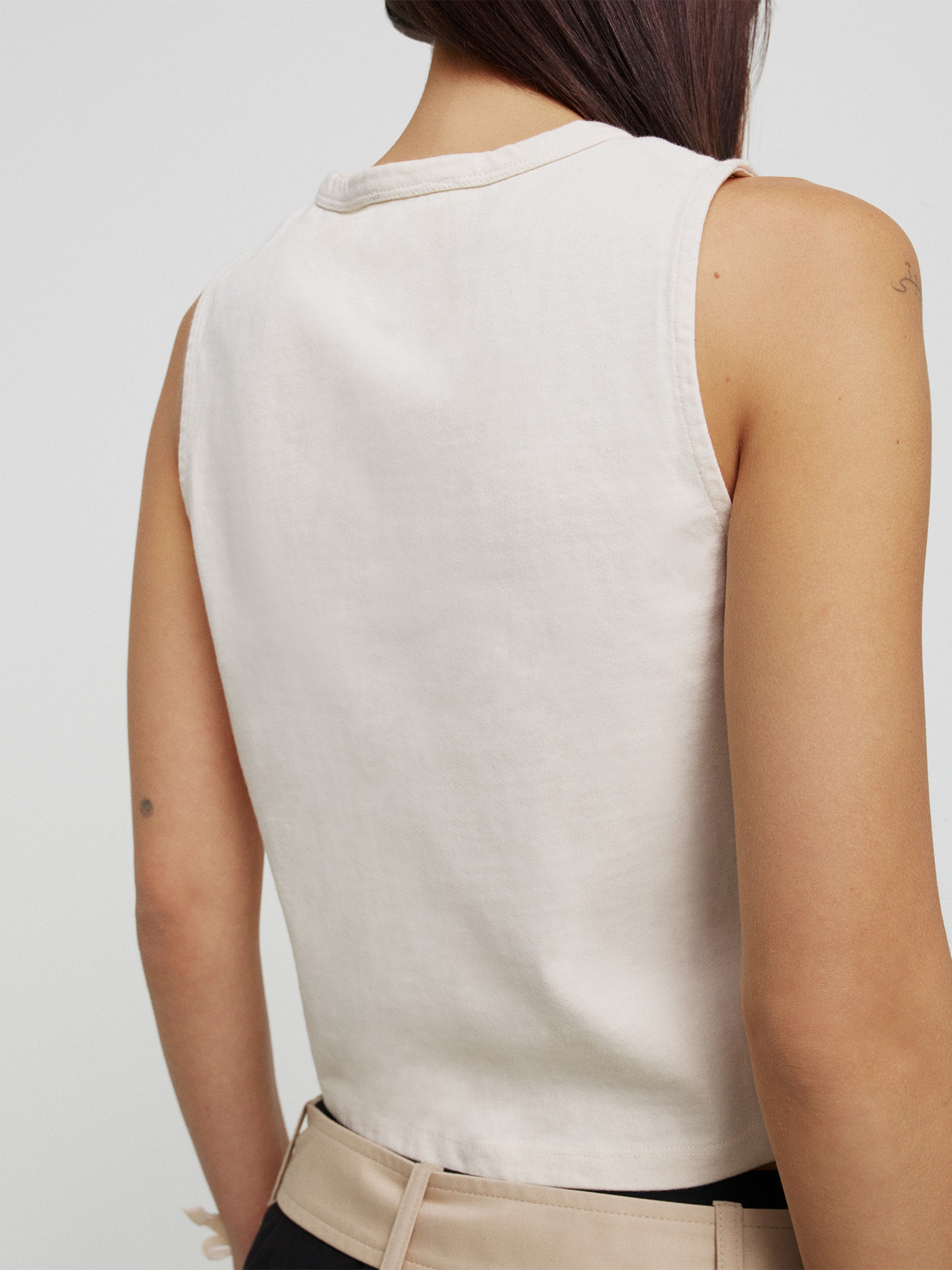  Mouwloze Shirts Top Jacqueline Dames Wit