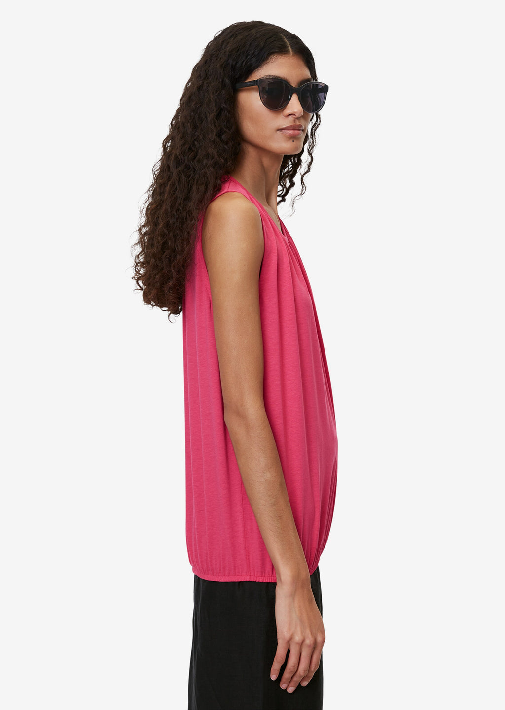 Marc O'Polo Mouwloze Shirts Top Dames Rosa