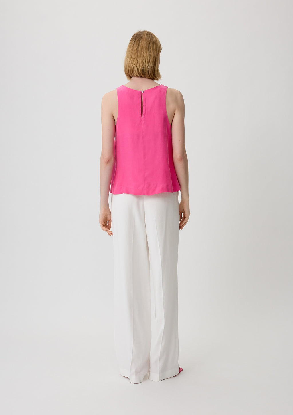 Comma Blouse Tops Blouse Dames Pink