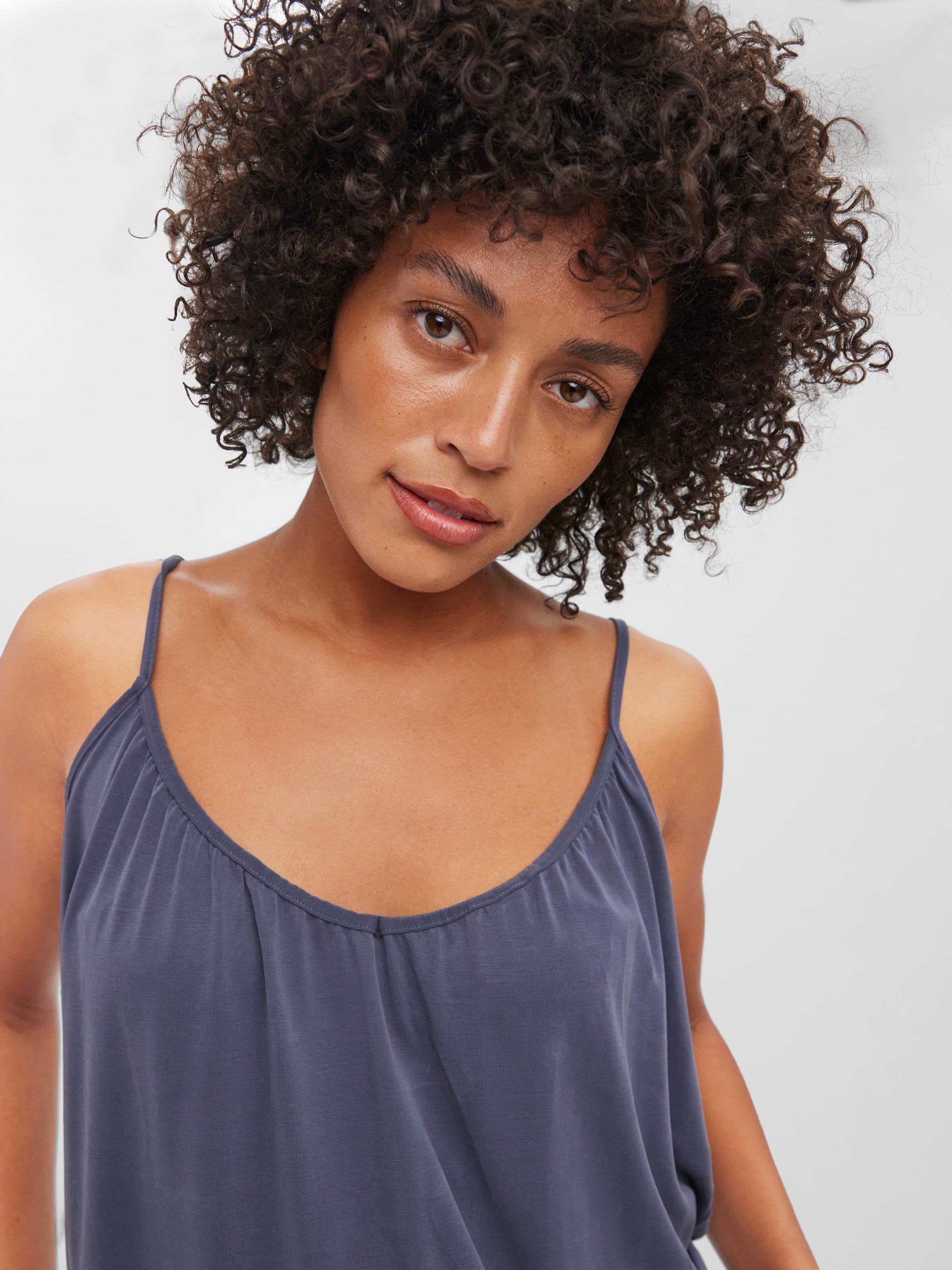 Vero Moda Spaghetti Tops Top Filli Dames Marine