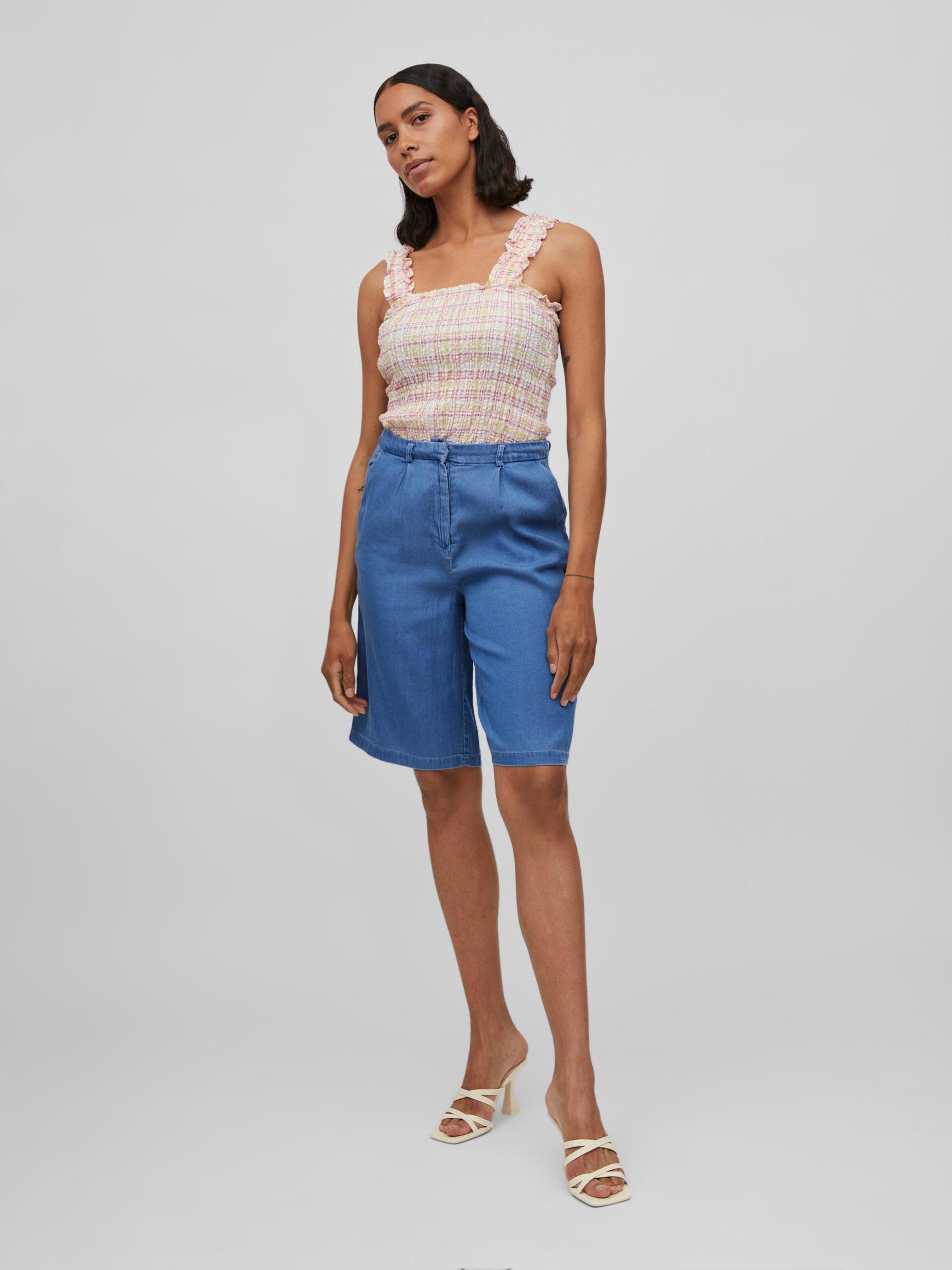 Vila Tanktops Top Conelia Dames Wit