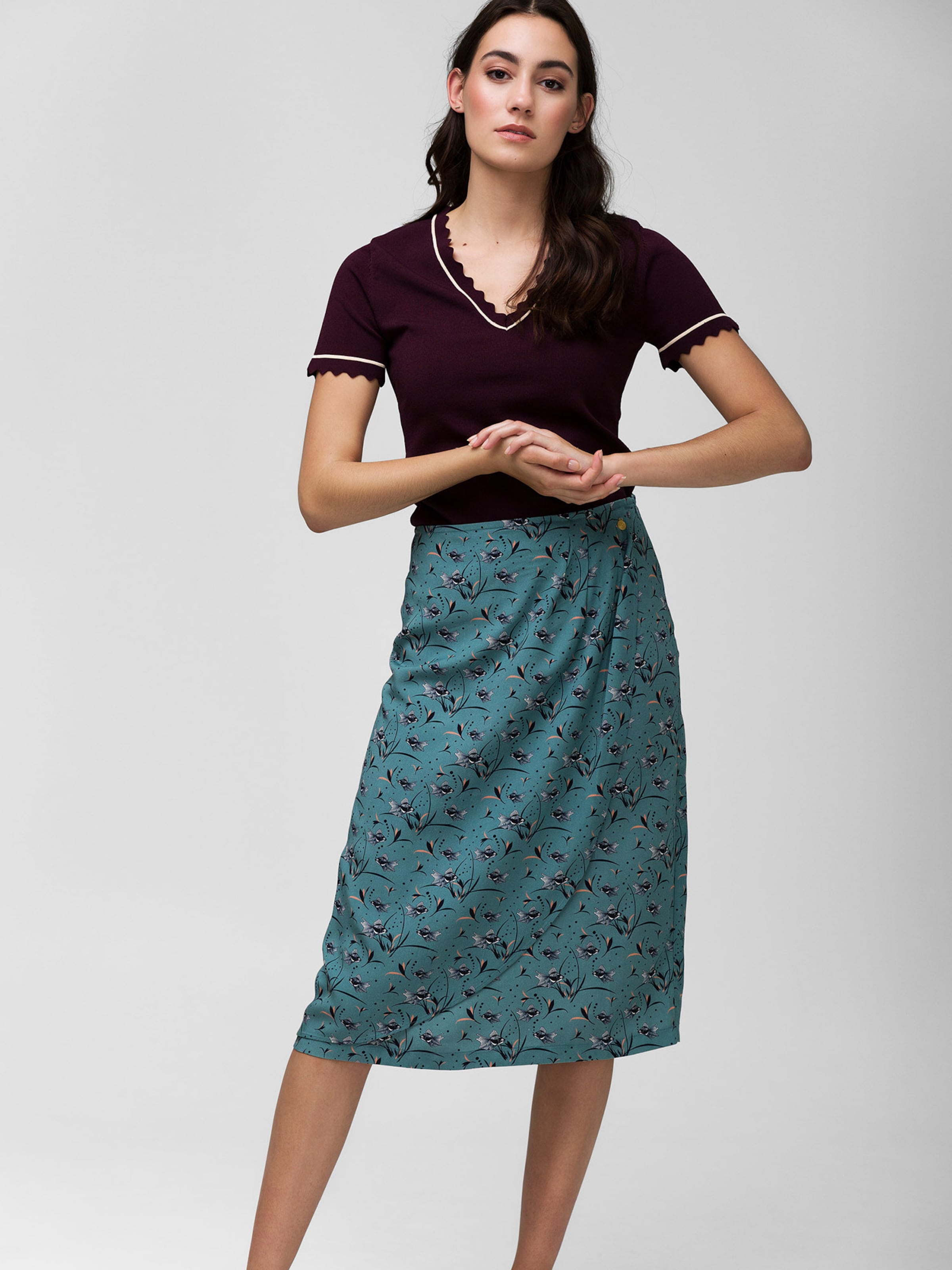  Crop Tops Top Silent Treatment Dames Bordeaux