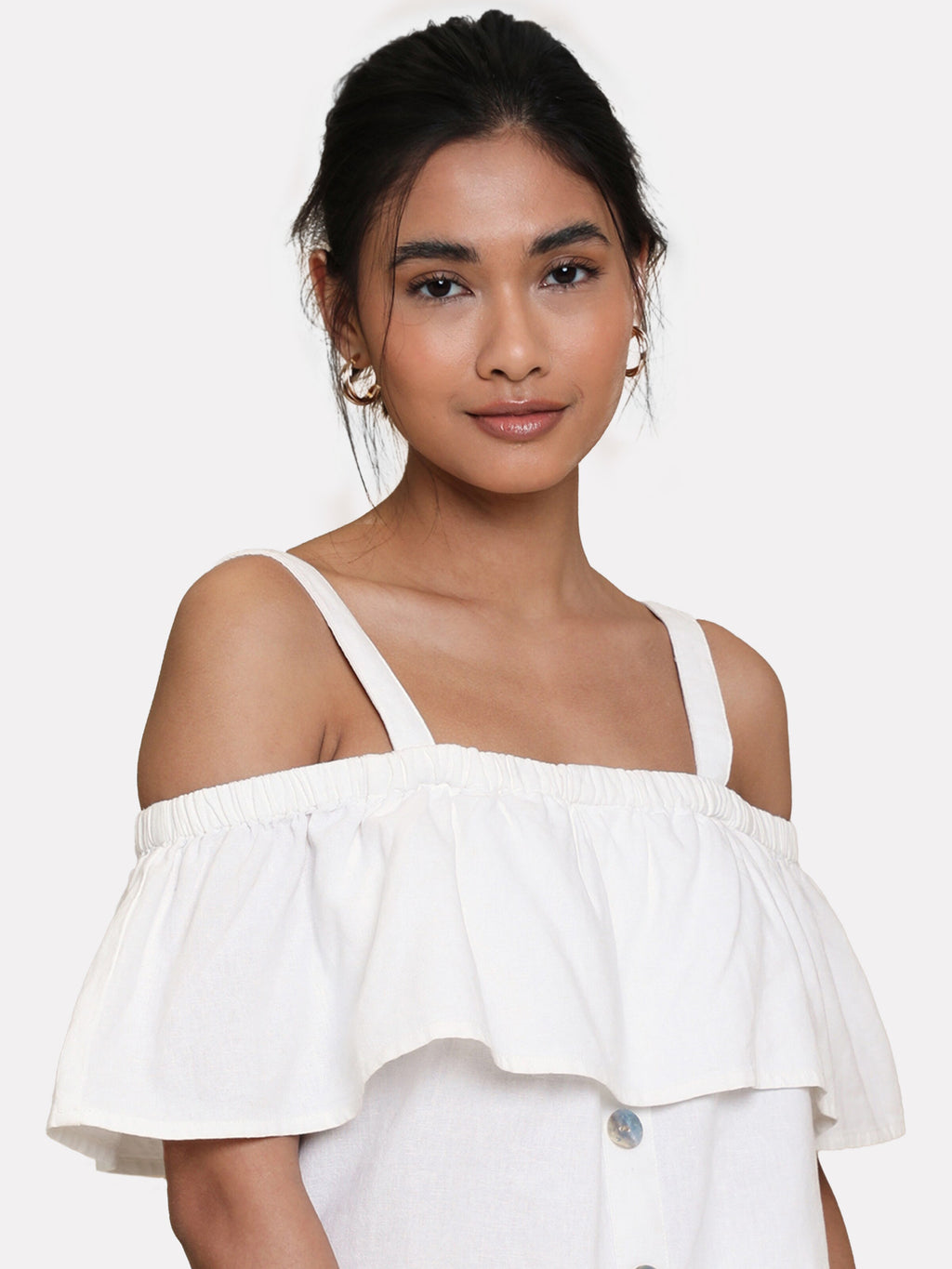 Threadbare Blouse Tops Blouse Aspen Dames Wit