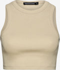  Crop Tops Top Asena Dames Beige