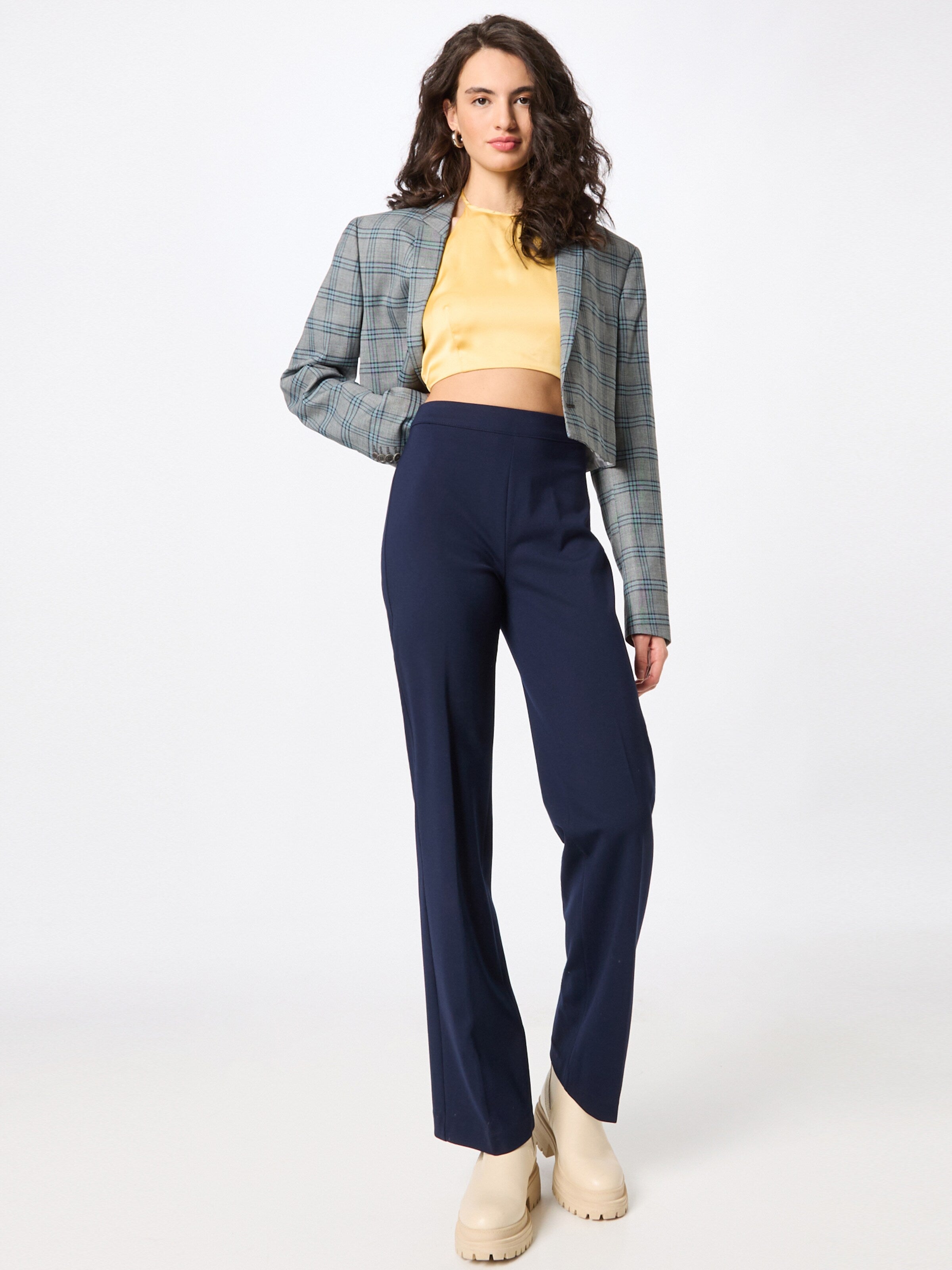Glamorous Blouse Tops Blouse Dames Goudgeel