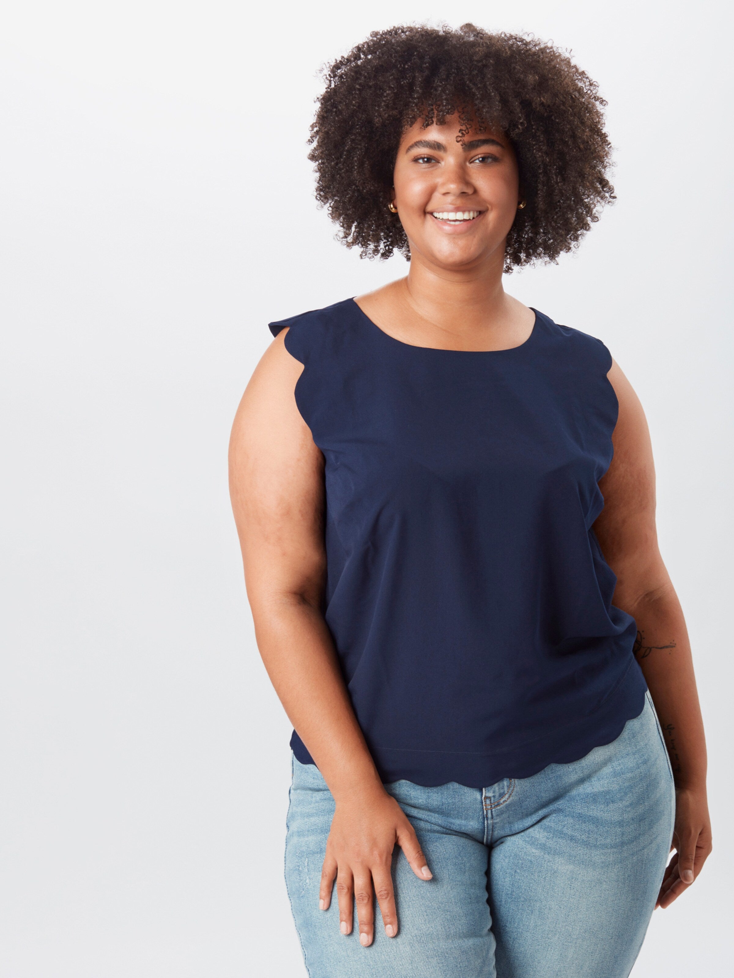  Blouse Tops Blouse Arvena Dames Navy