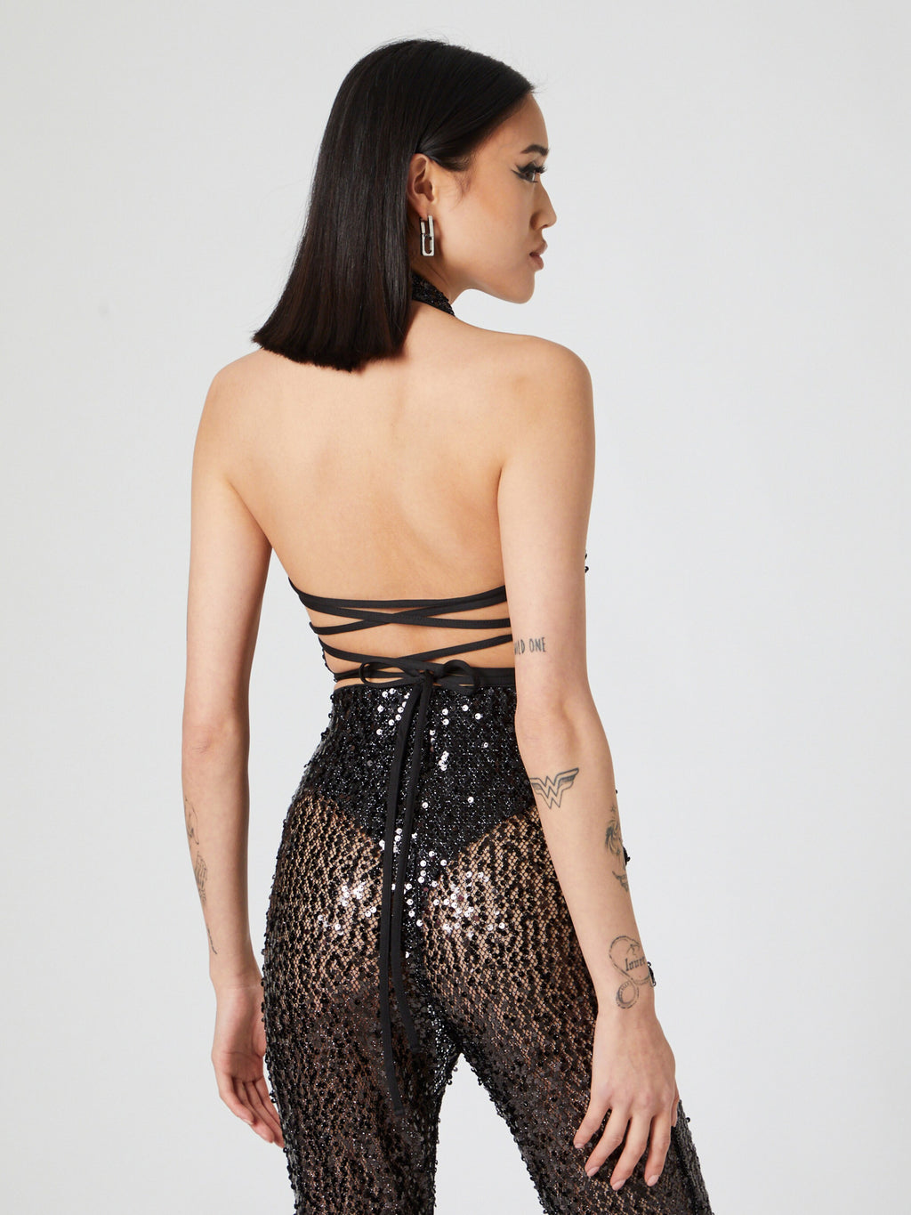  Crop Tops Top Celia Dames Zwart
