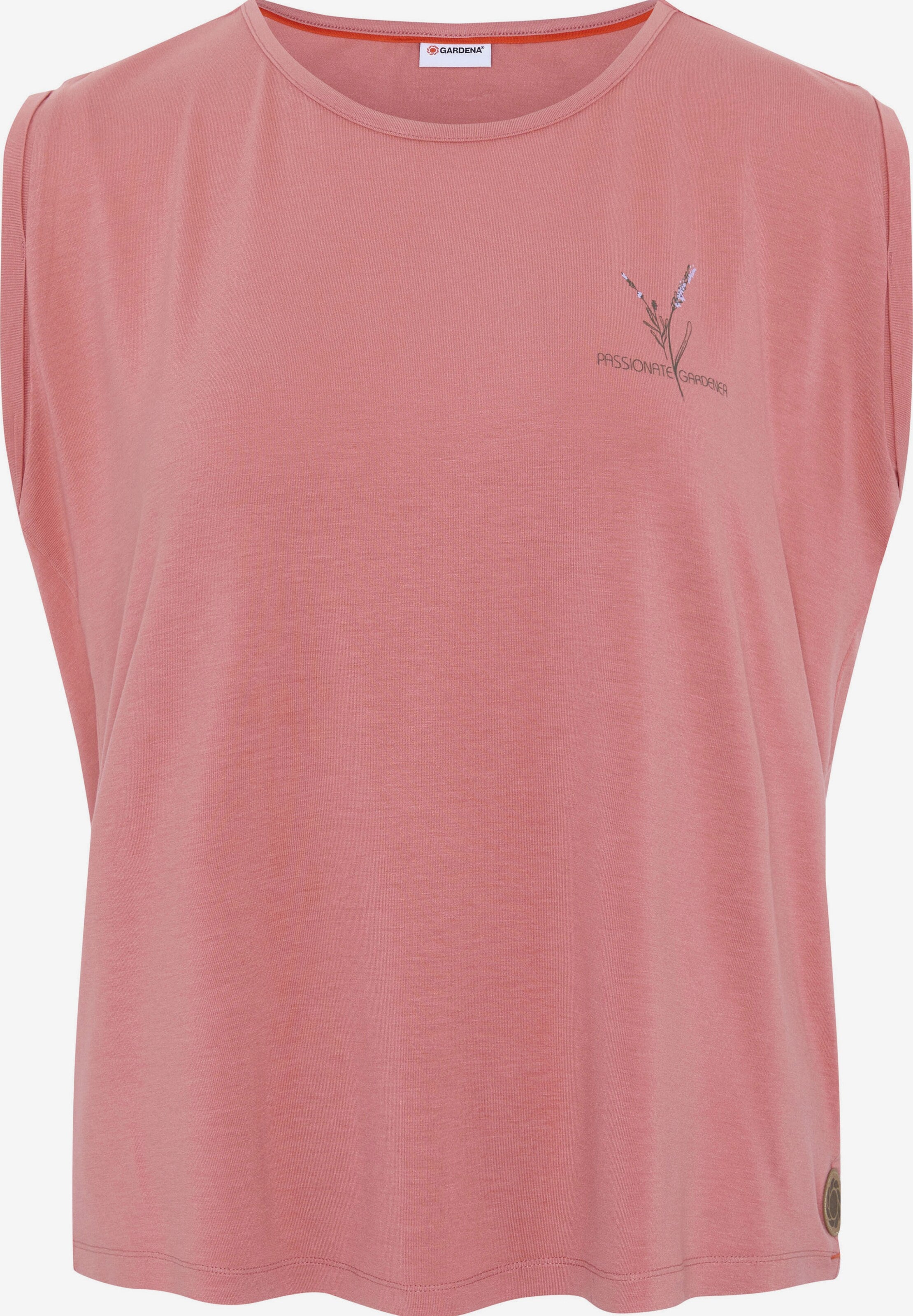 Gardena Mouwloze Shirts Top Dames Oudroze