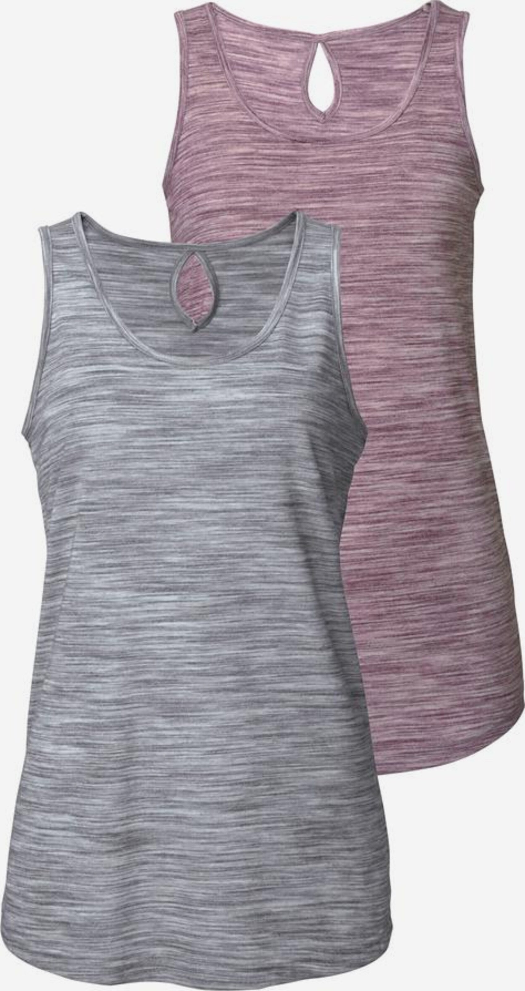  Tanktops Top Dames Grijs / Lila
