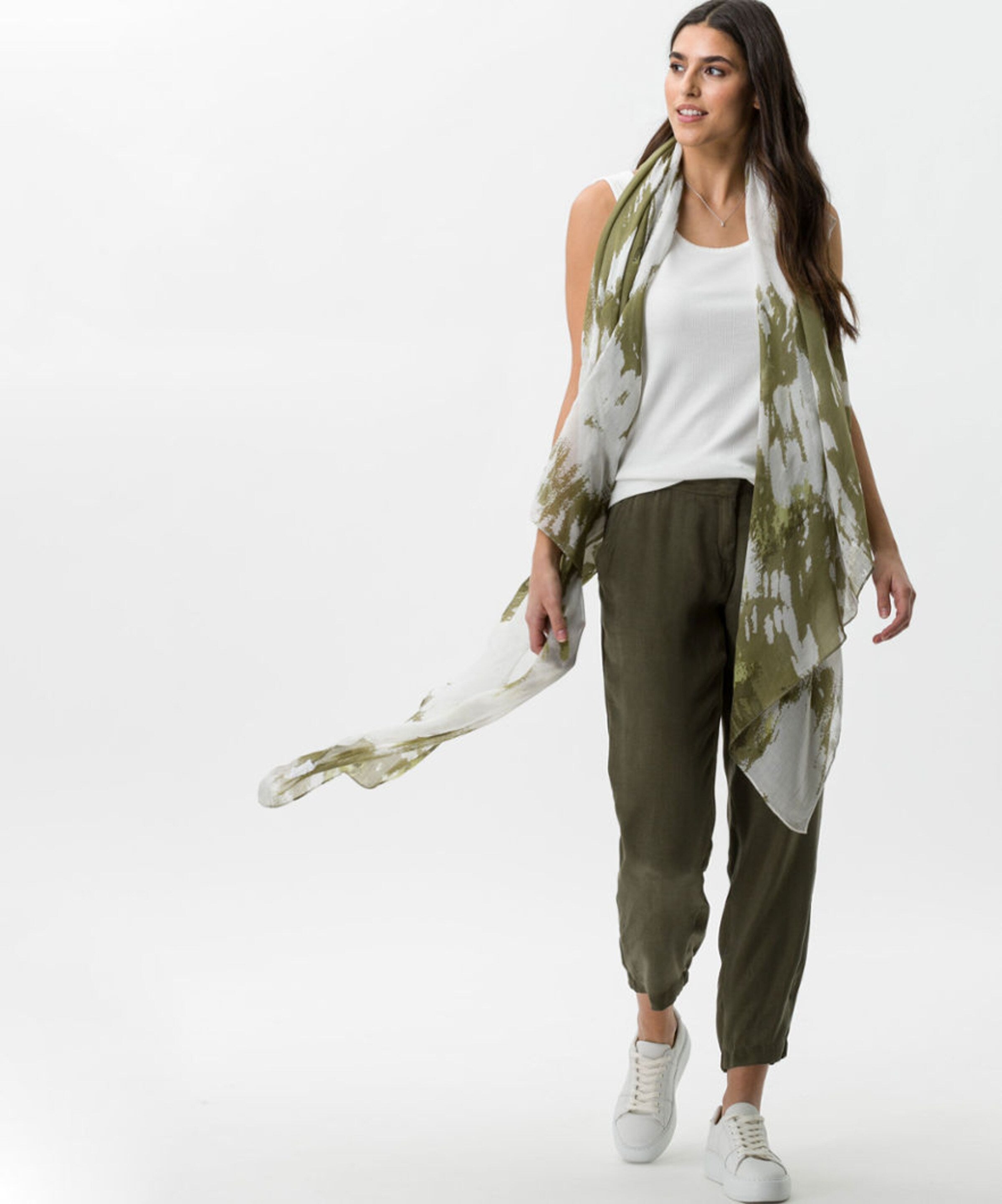 BRAX Tanktops Top Ivy Dames Offwhite