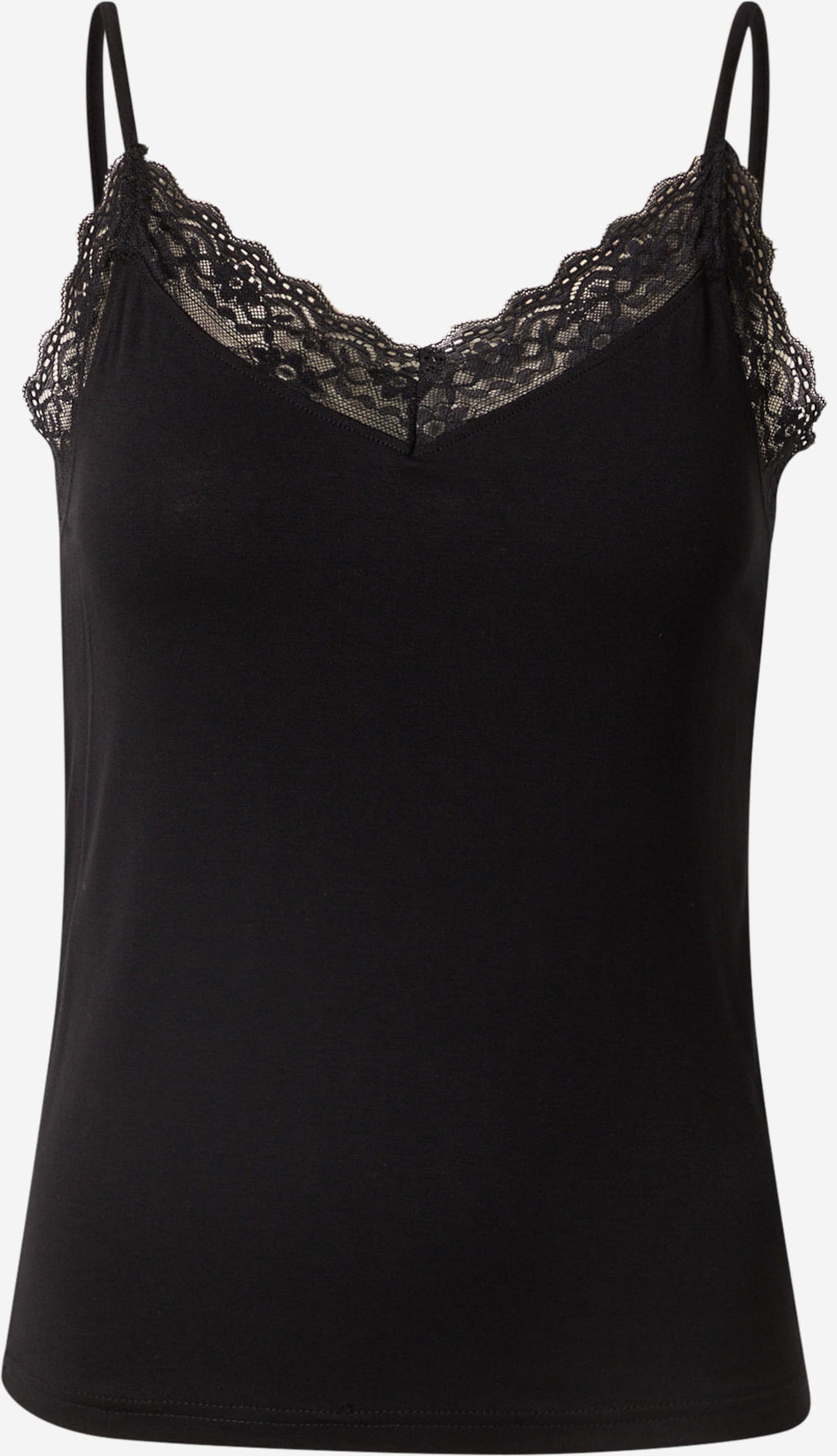 Peppercorn Kanten Tops Top Rosalinda Dames Zwart