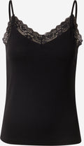 Peppercorn Kanten Tops Top Rosalinda Dames Zwart