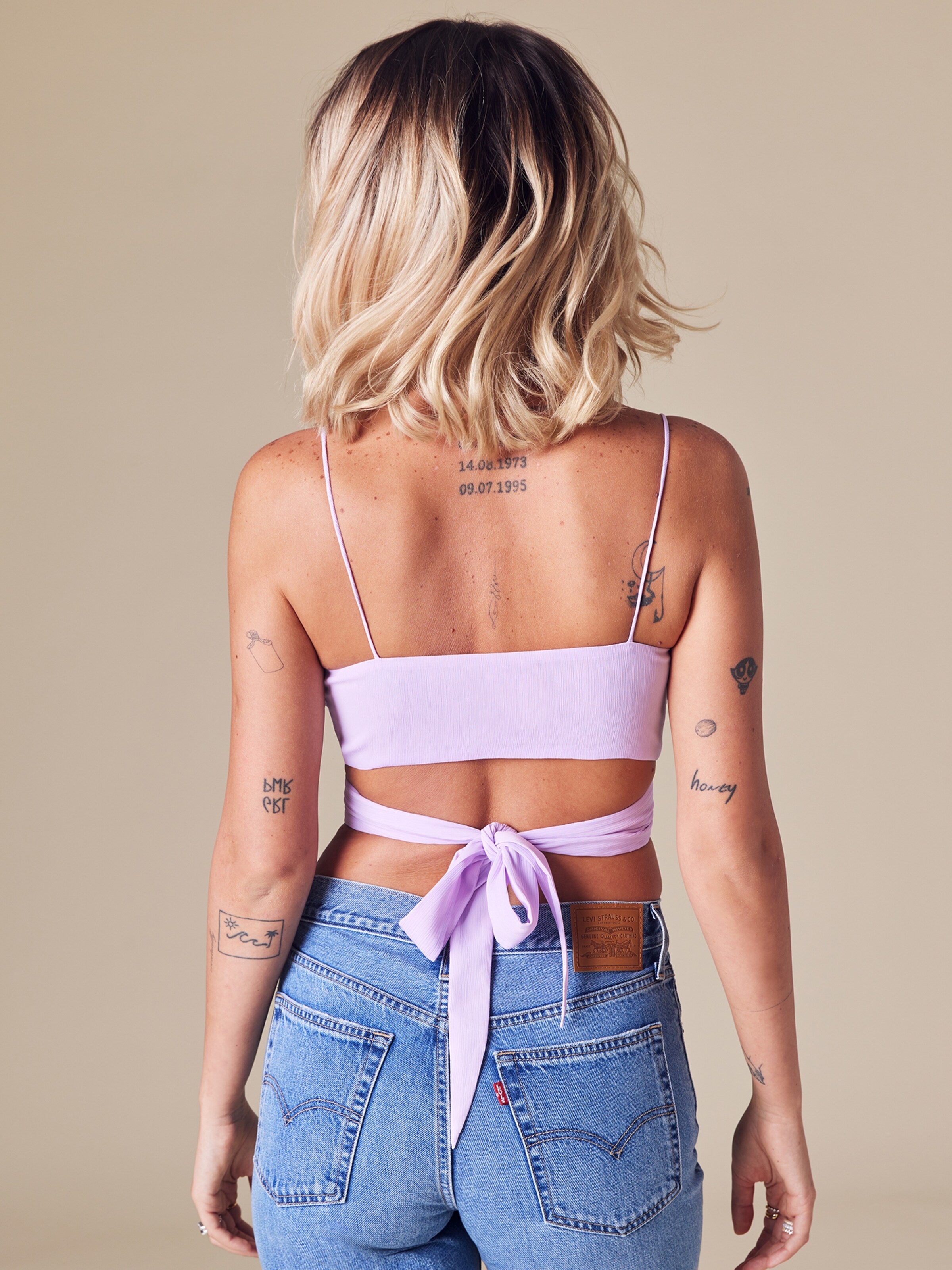  Crop Tops Top Charleen Dames Lila