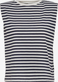 ONLY Tanktops Top Jen Dames Marine / Wit