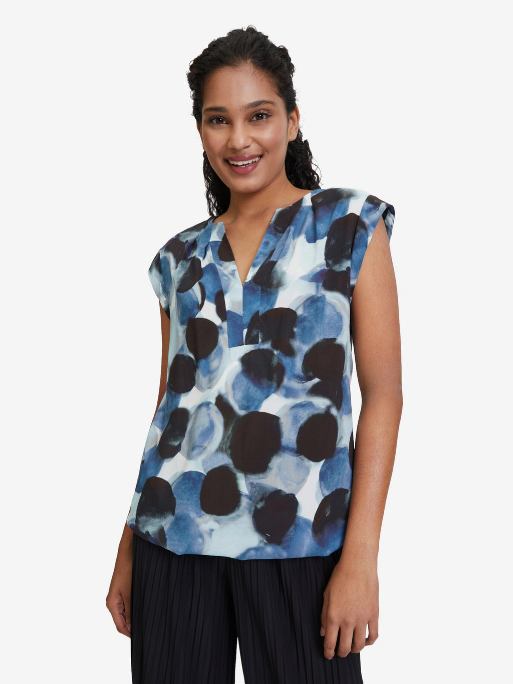 CARTOON Blouse Tops Blouse Dames Hemelsblauw / Lichtblauw