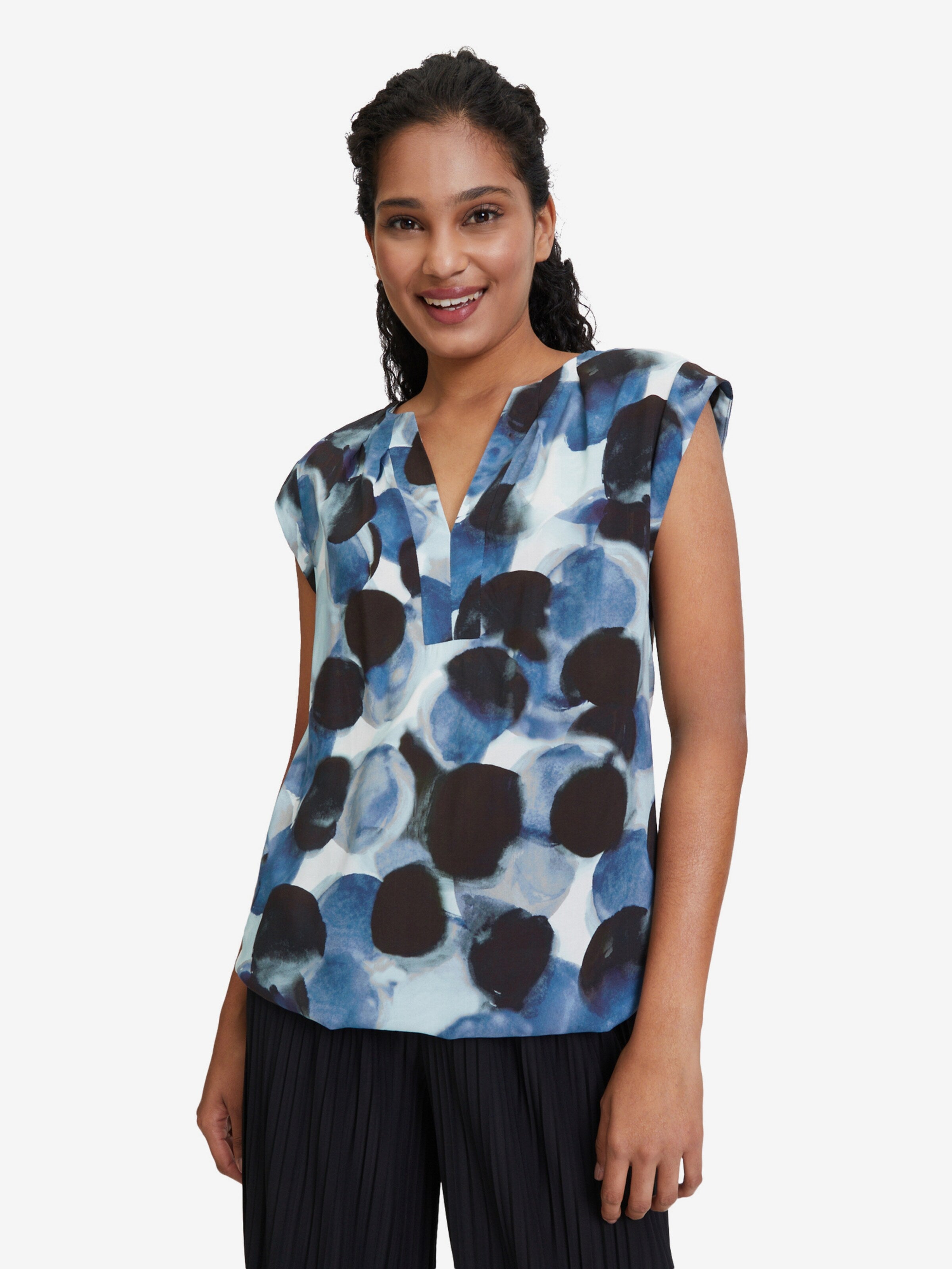 CARTOON Blouse Tops Blouse Dames Hemelsblauw / Lichtblauw