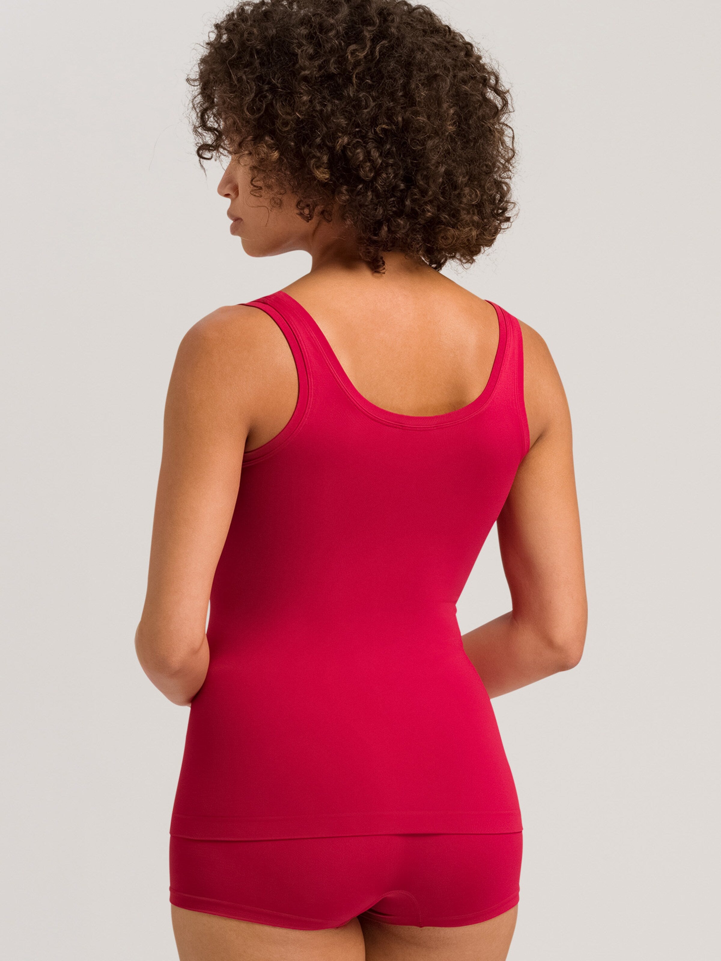 HANRO Tanktops Top Touch Feeling Dames Rood