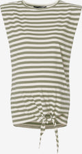 SUPERMOM Mouwloze Shirts Top Dames Kaki