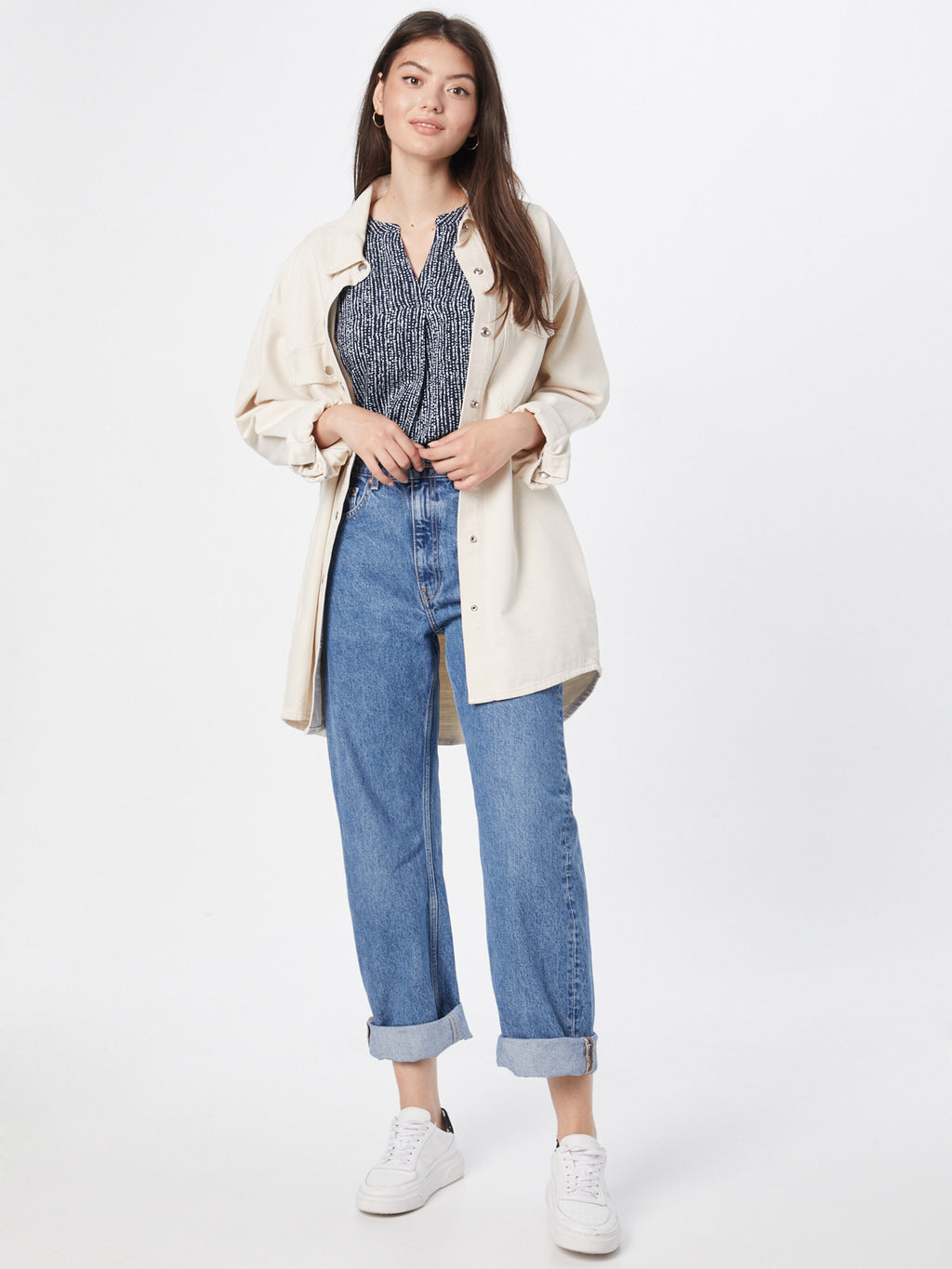 Tom Tailor Blouse Tops Blouse Dames Ultramarine Blauw